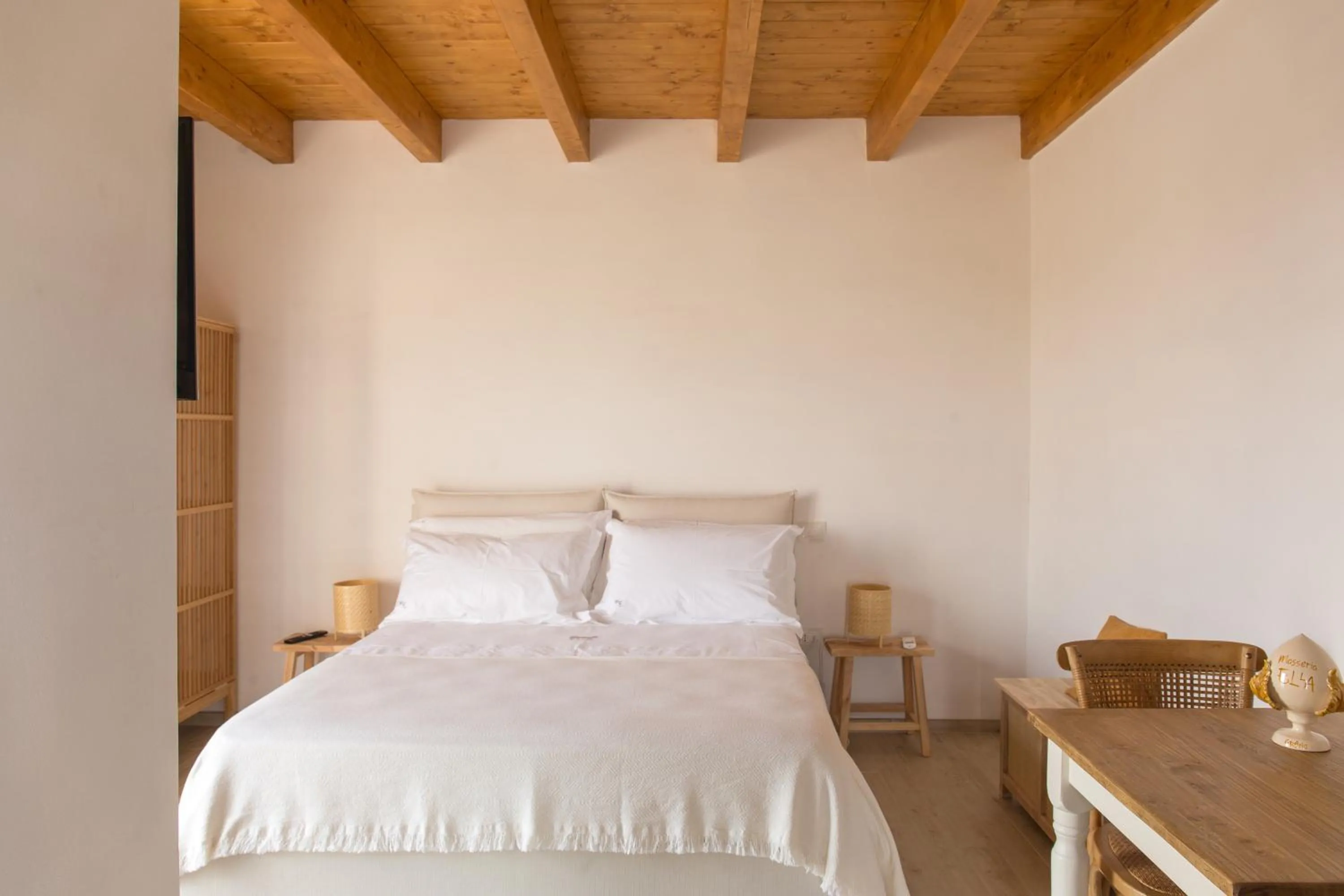 Bed in Masseria Ella