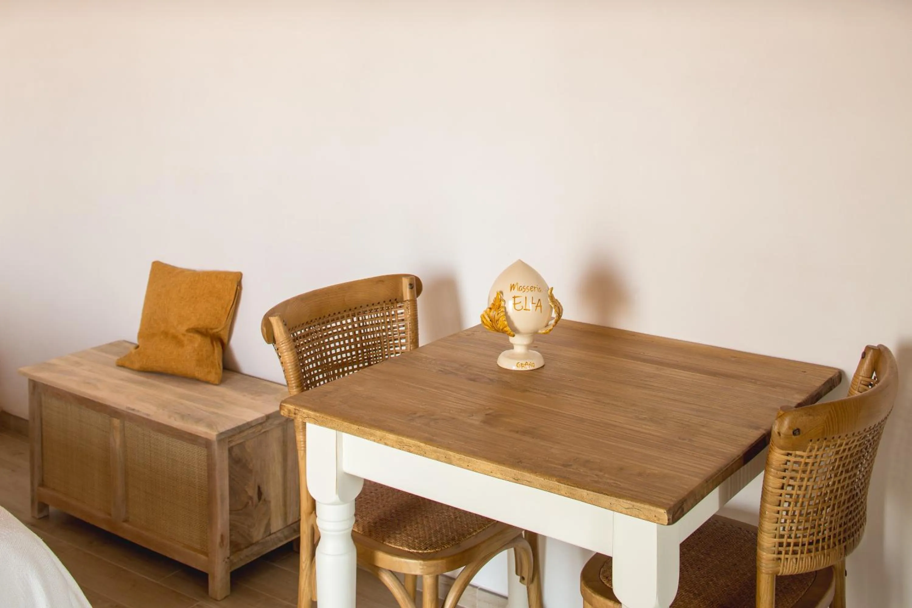 Dining area in Masseria Ella