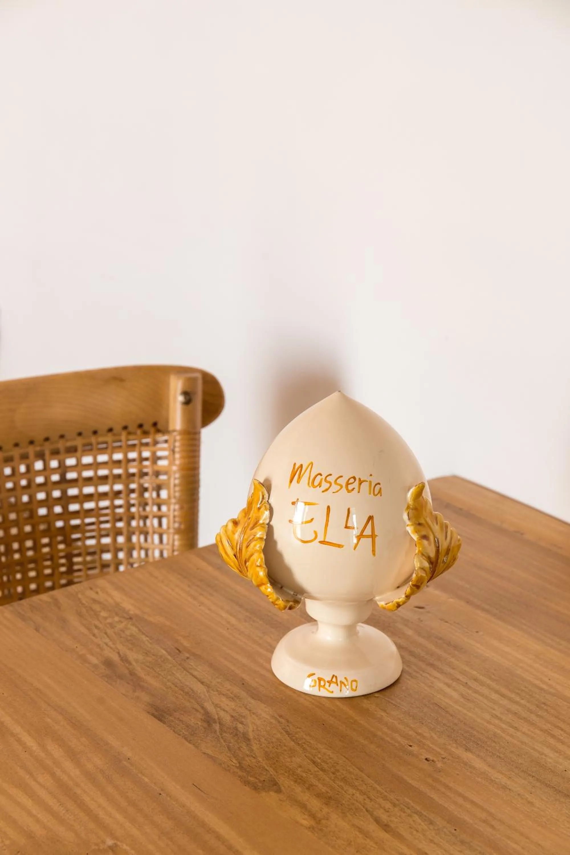 Decorative detail in Masseria Ella