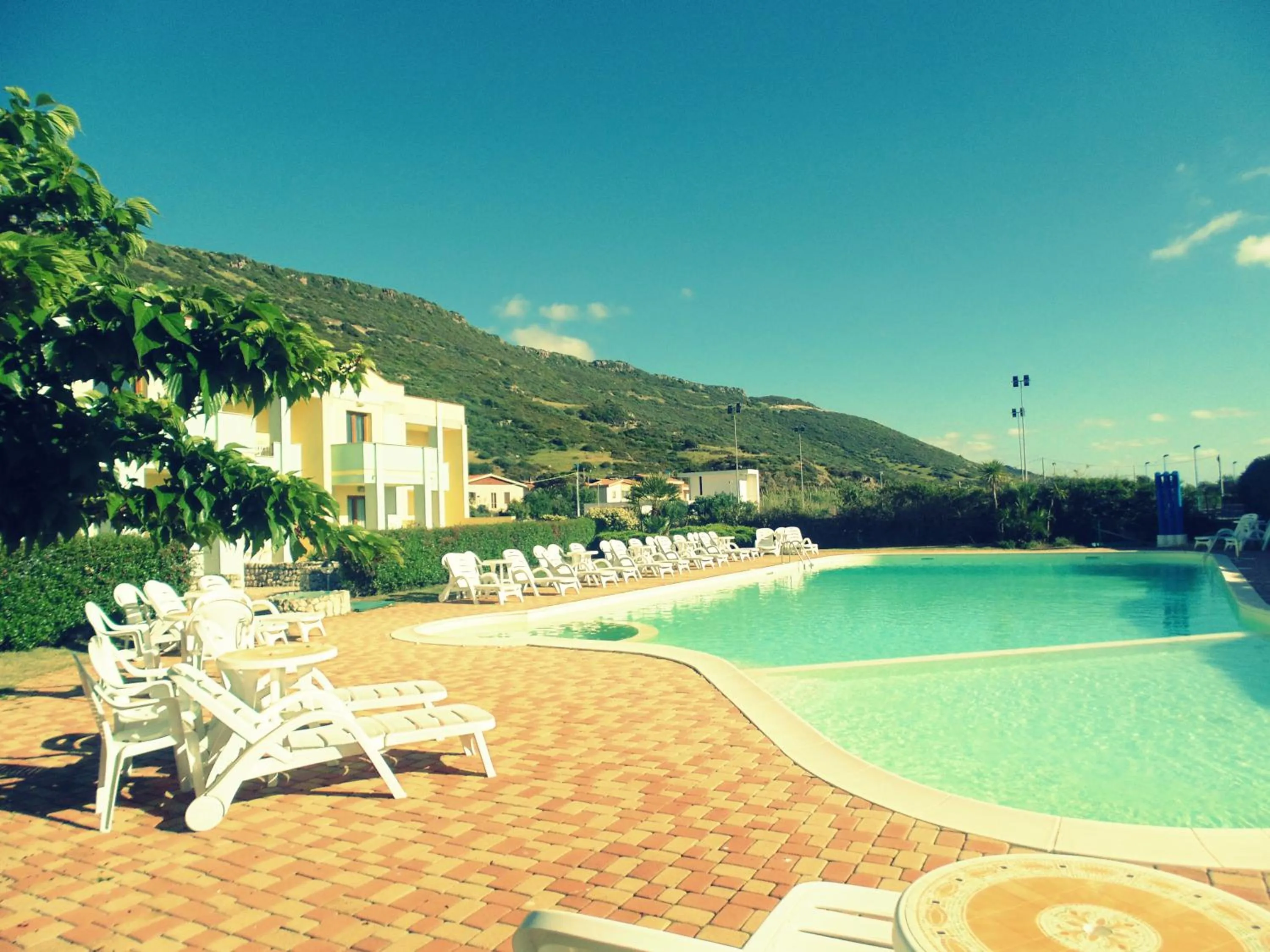 Swimming pool in Hotel Isola Rossa