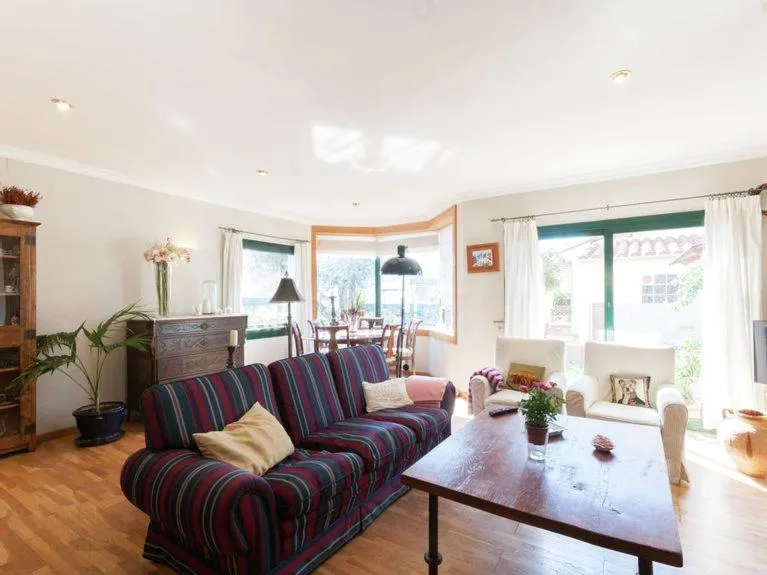 Living room in Cozy holiday home with pool in St Pere Pescador