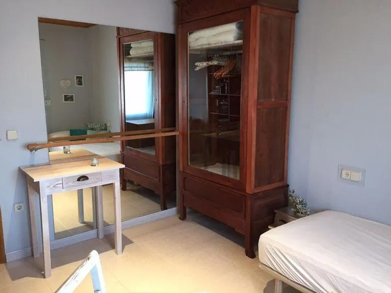 Bedroom, Bed in Cozy holiday home with pool in St Pere Pescador