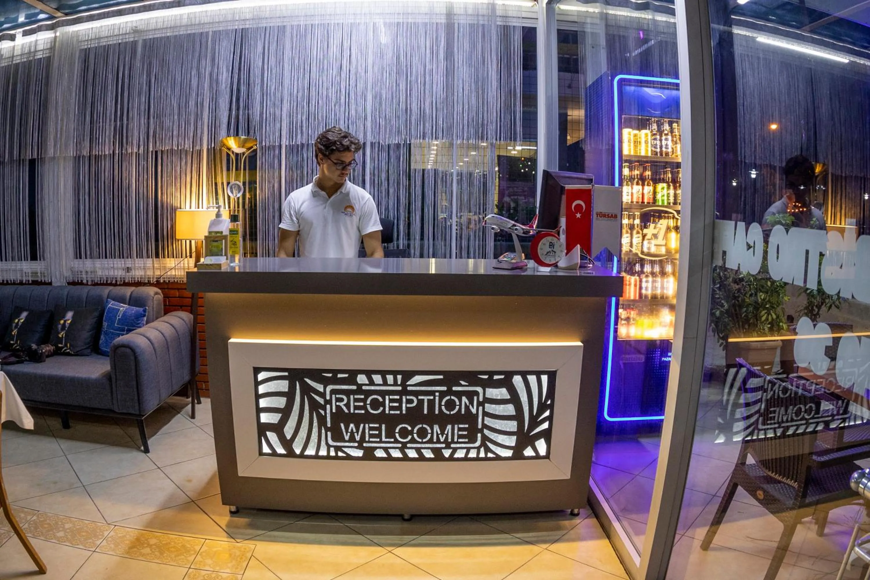 Lobby or reception in Selin Otel Belek