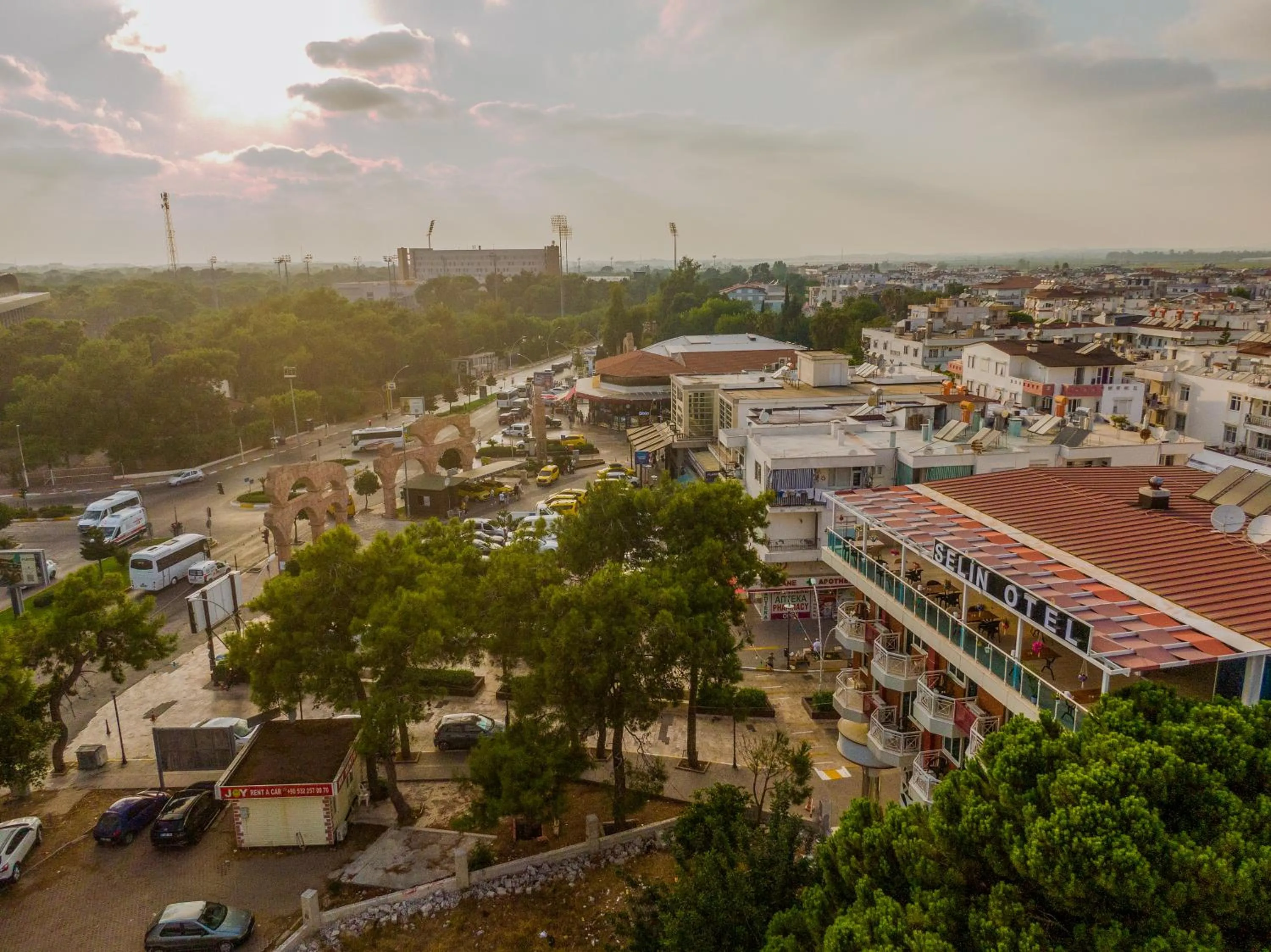 Bird's eye view in Selin Otel Belek