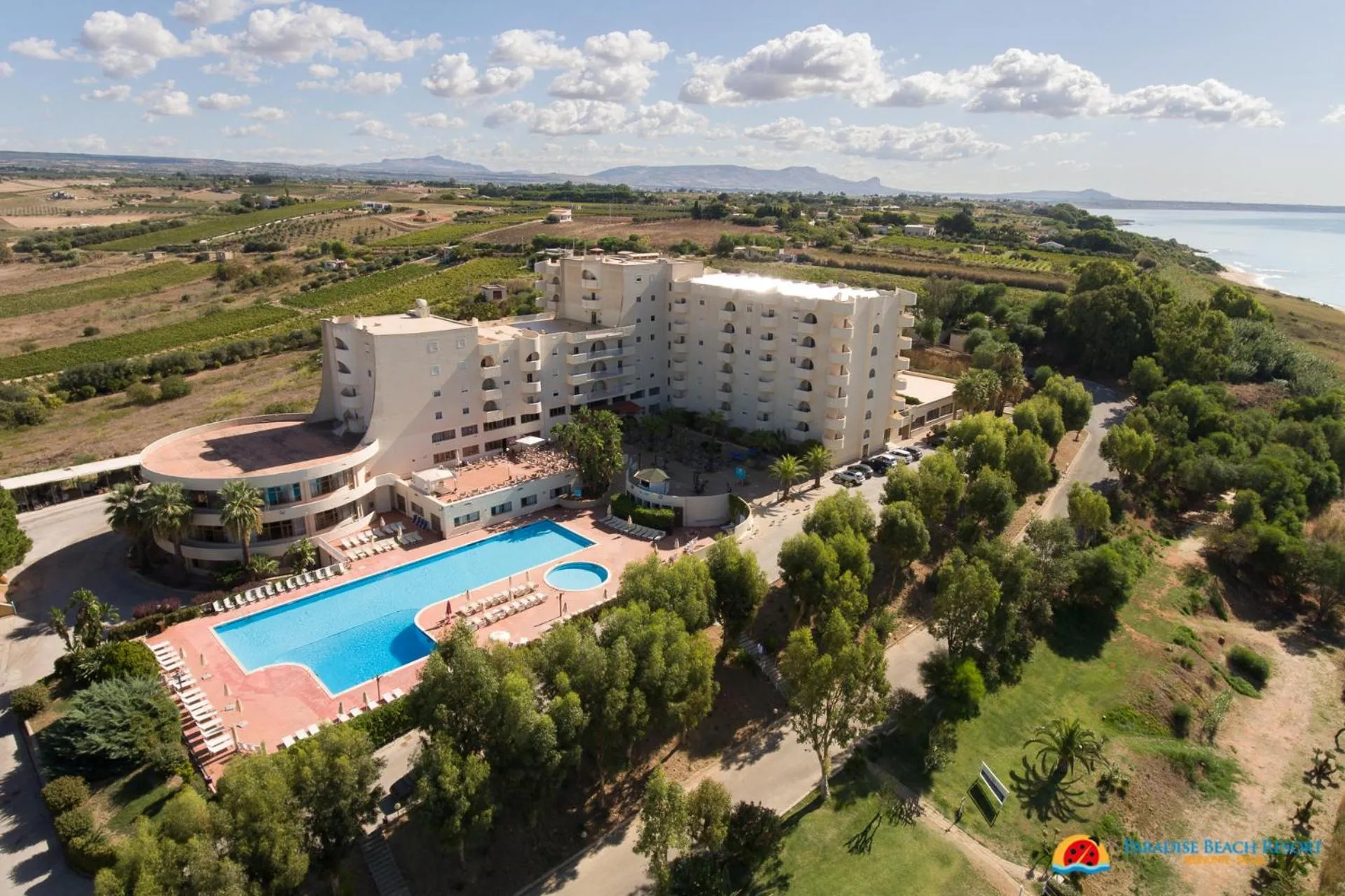 Bird's eye view in Paradise Beach Resort Selinunte