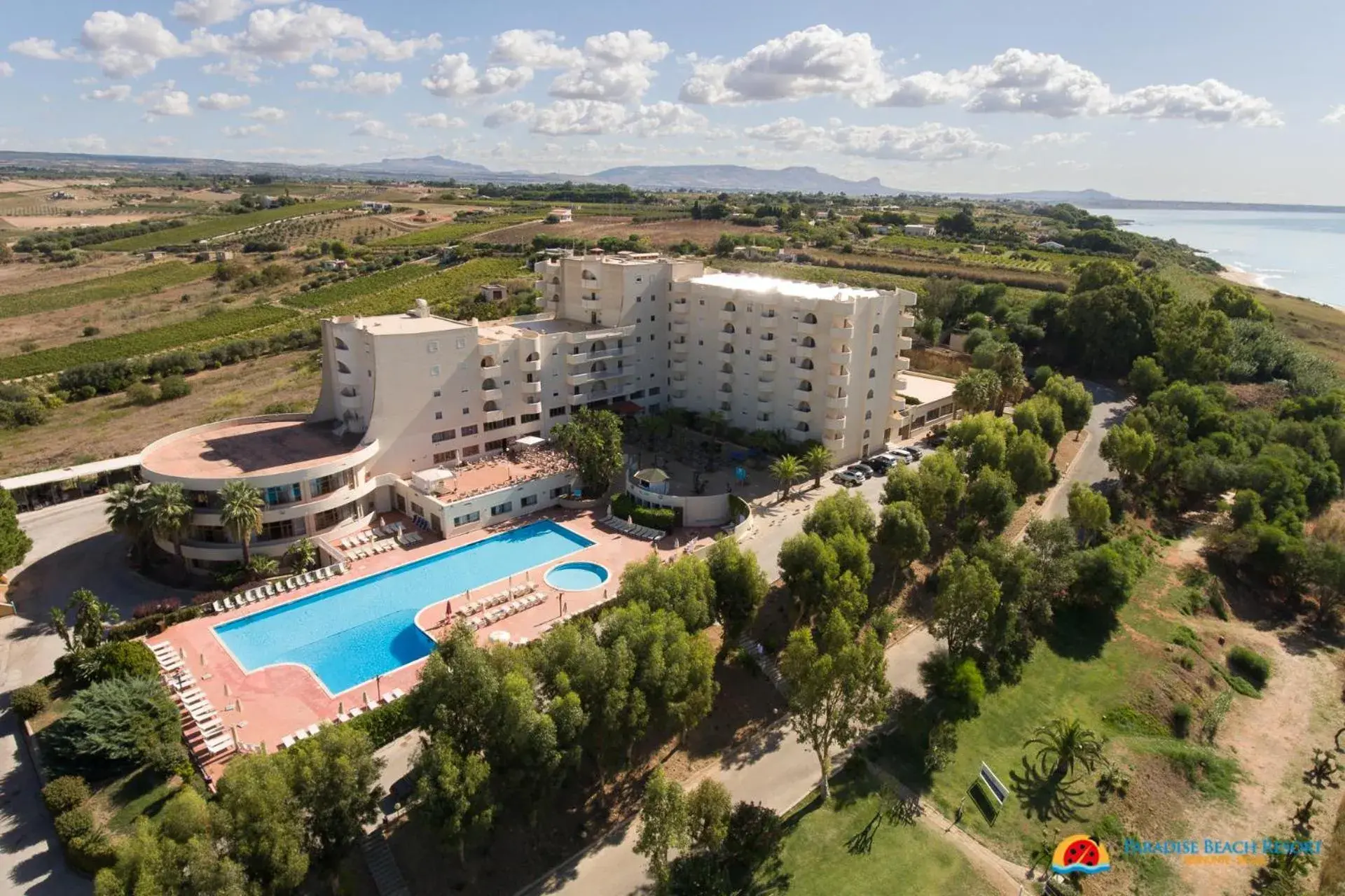 Bird's eye view in Paradise Beach Resort Selinunte Bird's eye view in Paradise Beach Resort Selinunte