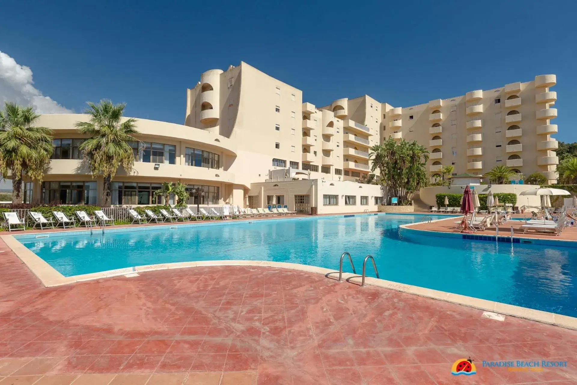 Pool view in Paradise Beach Resort Selinunte Pool view in Paradise Beach Resort Selinunte