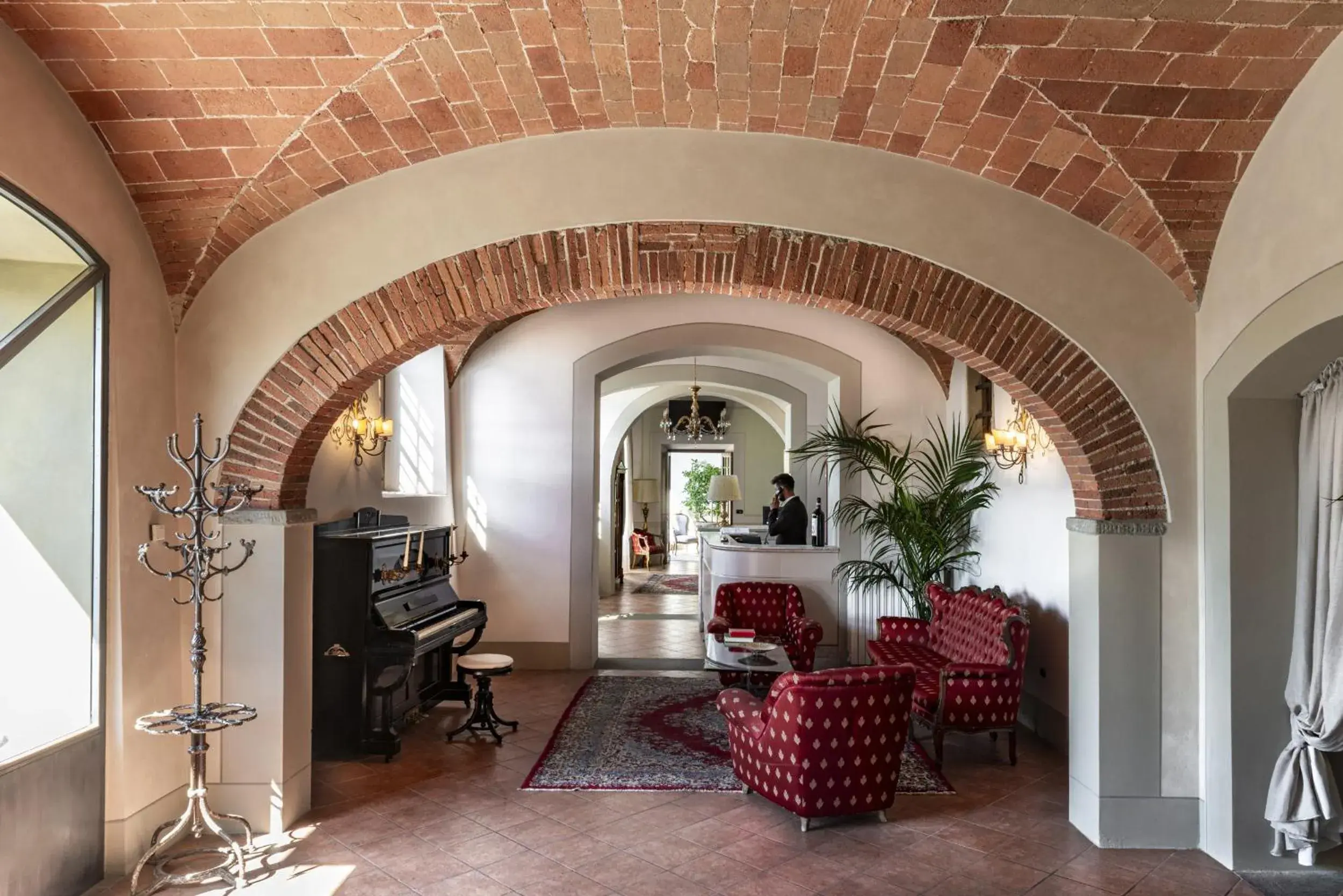 Lobby or reception in Palagina la dimora Lobby or reception in Palagina la dimora