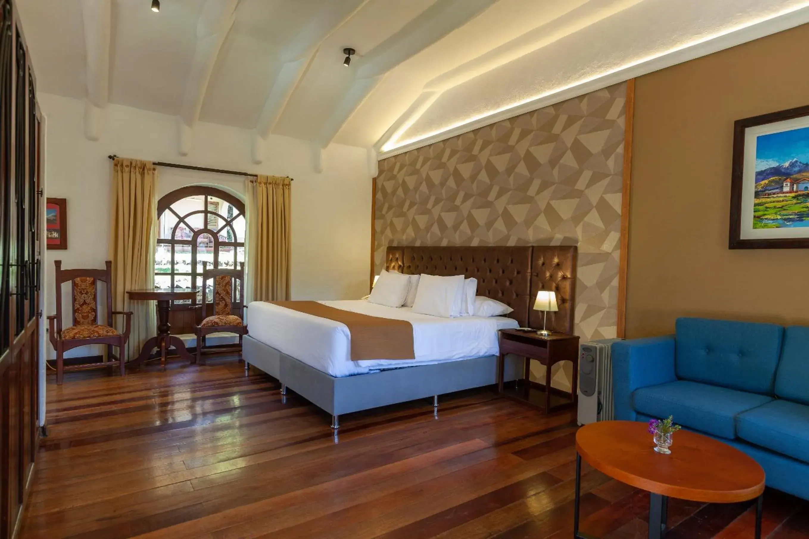 Bed in Inti Punku Valle Sagrado Hotel Bed in Inti Punku Valle Sagrado Hotel