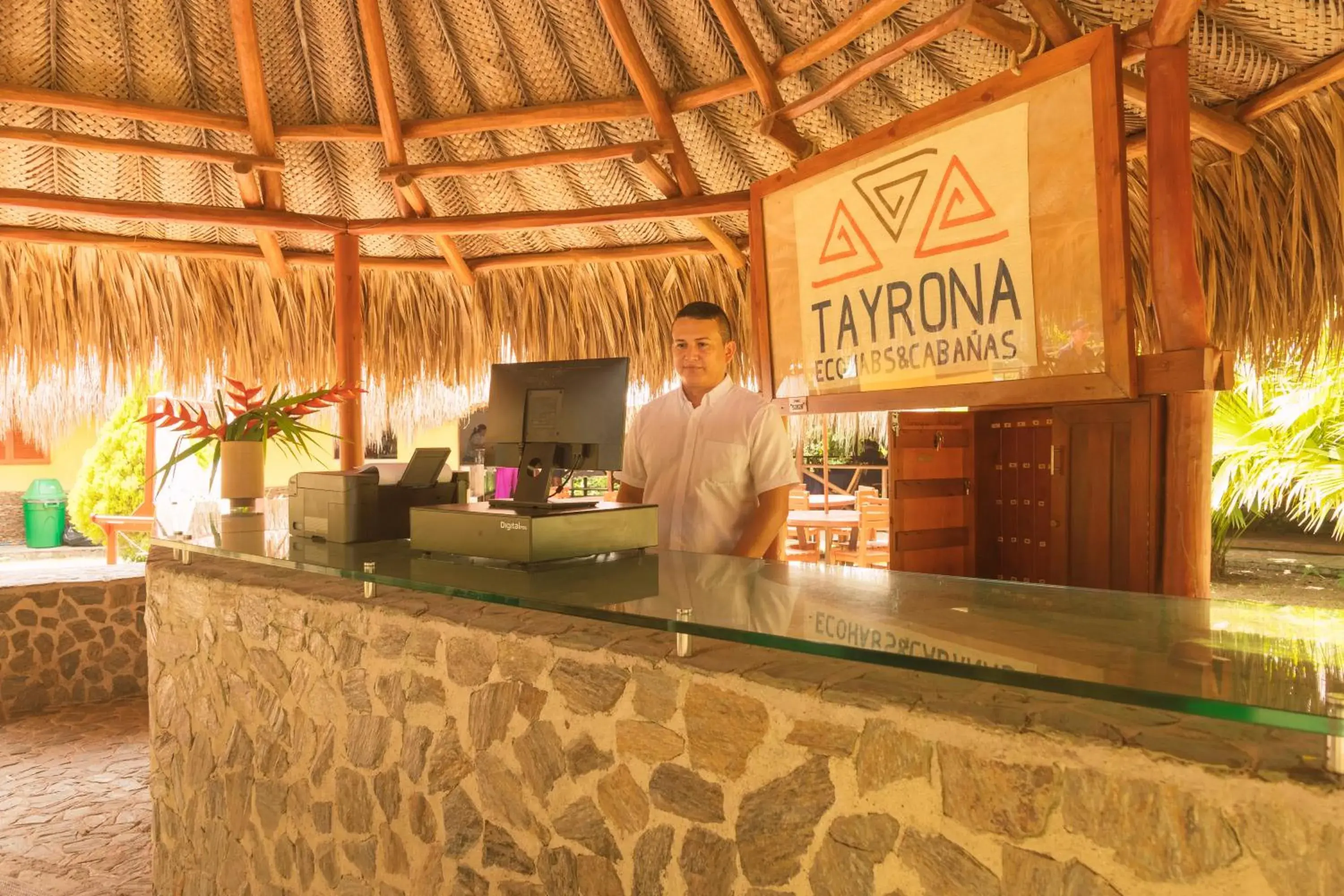 Lobby or reception in Cabañas Tequendama - Parque Tayrona Lobby or reception in Cabañas Tequendama - Parque Tayrona