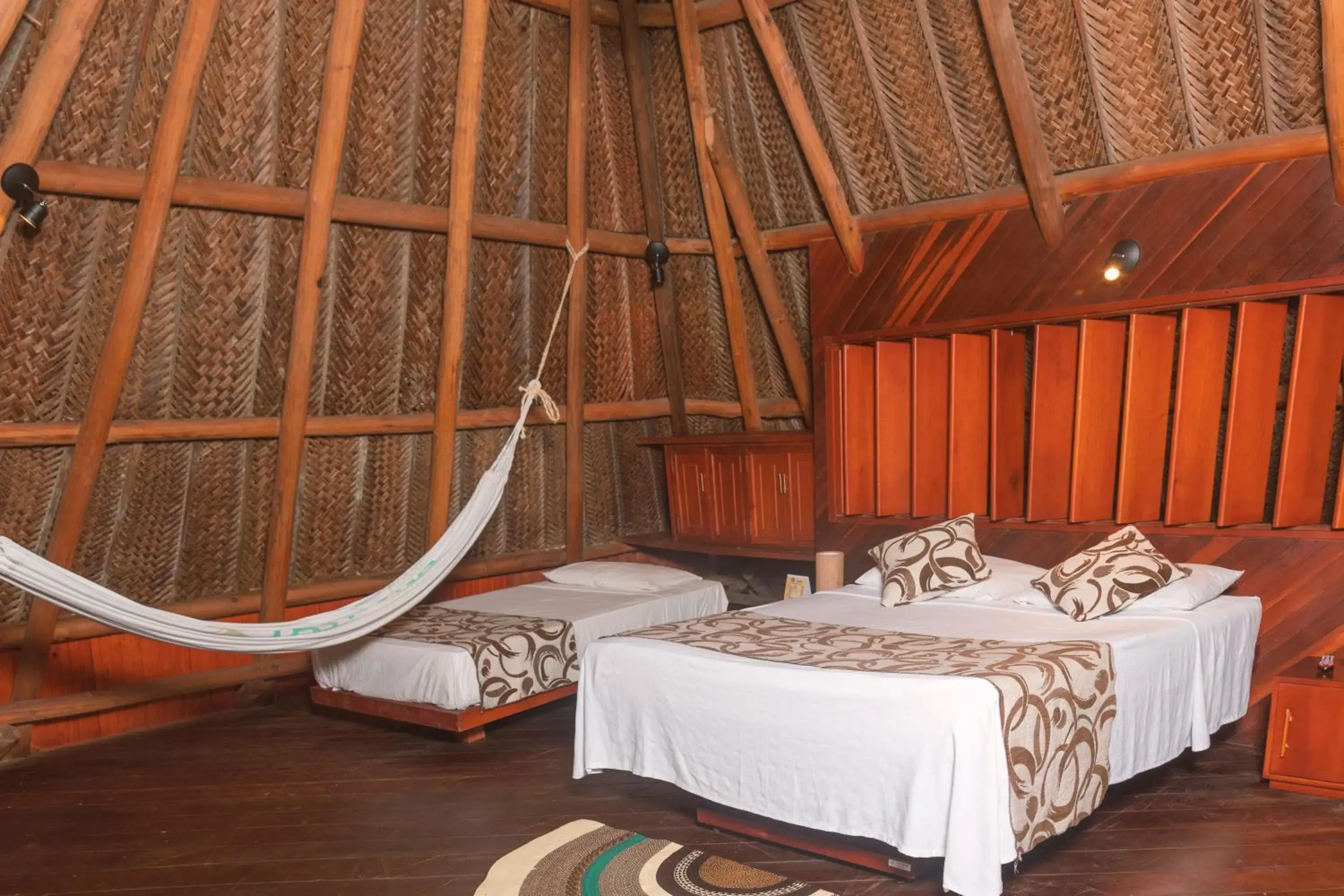 Bedroom, Bed in Cabañas Tequendama - Parque Tayrona Bedroom, Bed in Cabañas Tequendama - Parque Tayrona