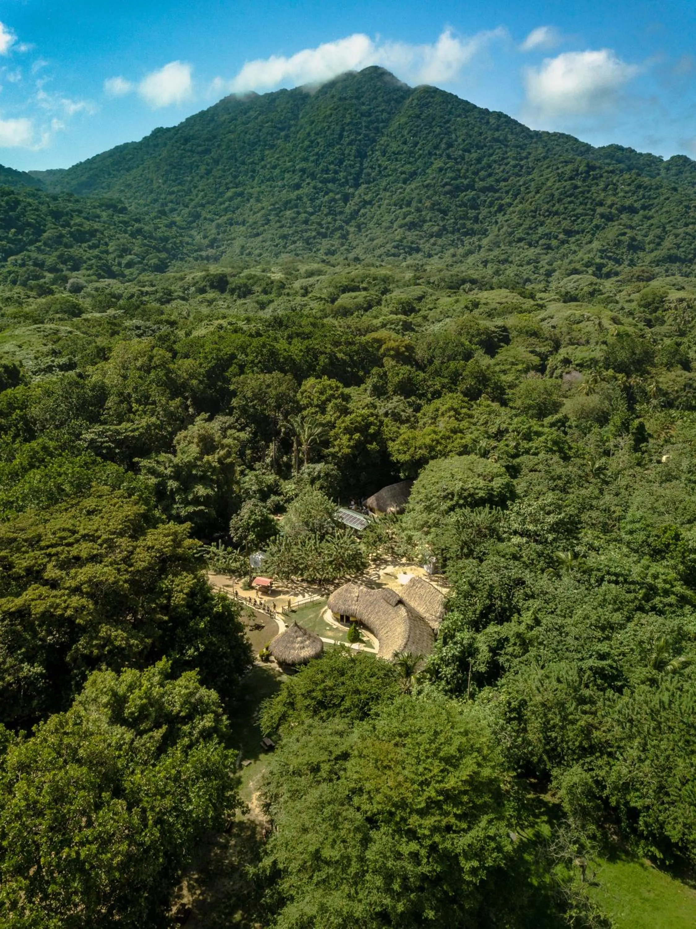 Natural landscape in Cabañas Tequendama - Parque Tayrona