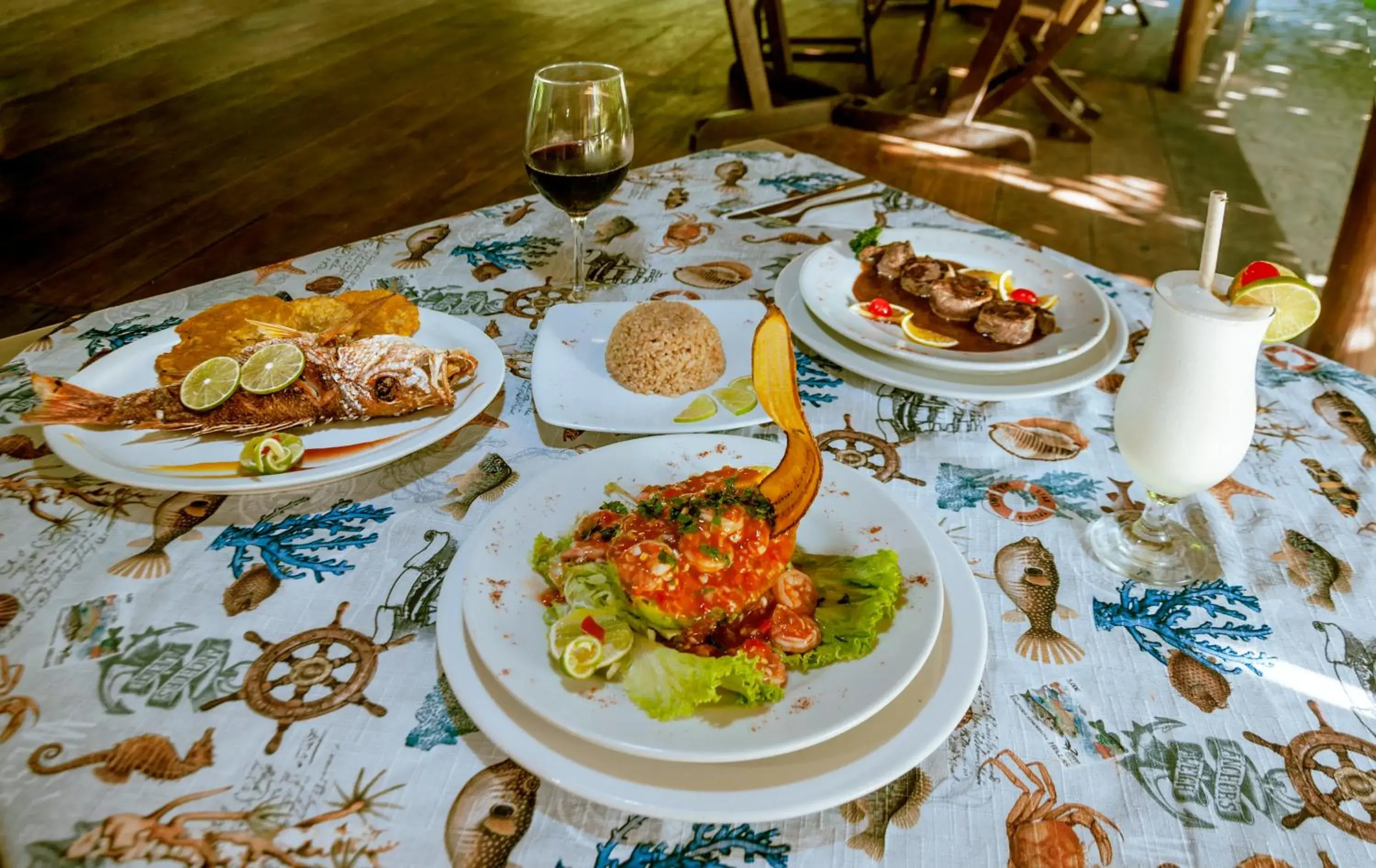 Food in Cabañas Tequendama - Parque Tayrona Food in Cabañas Tequendama - Parque Tayrona