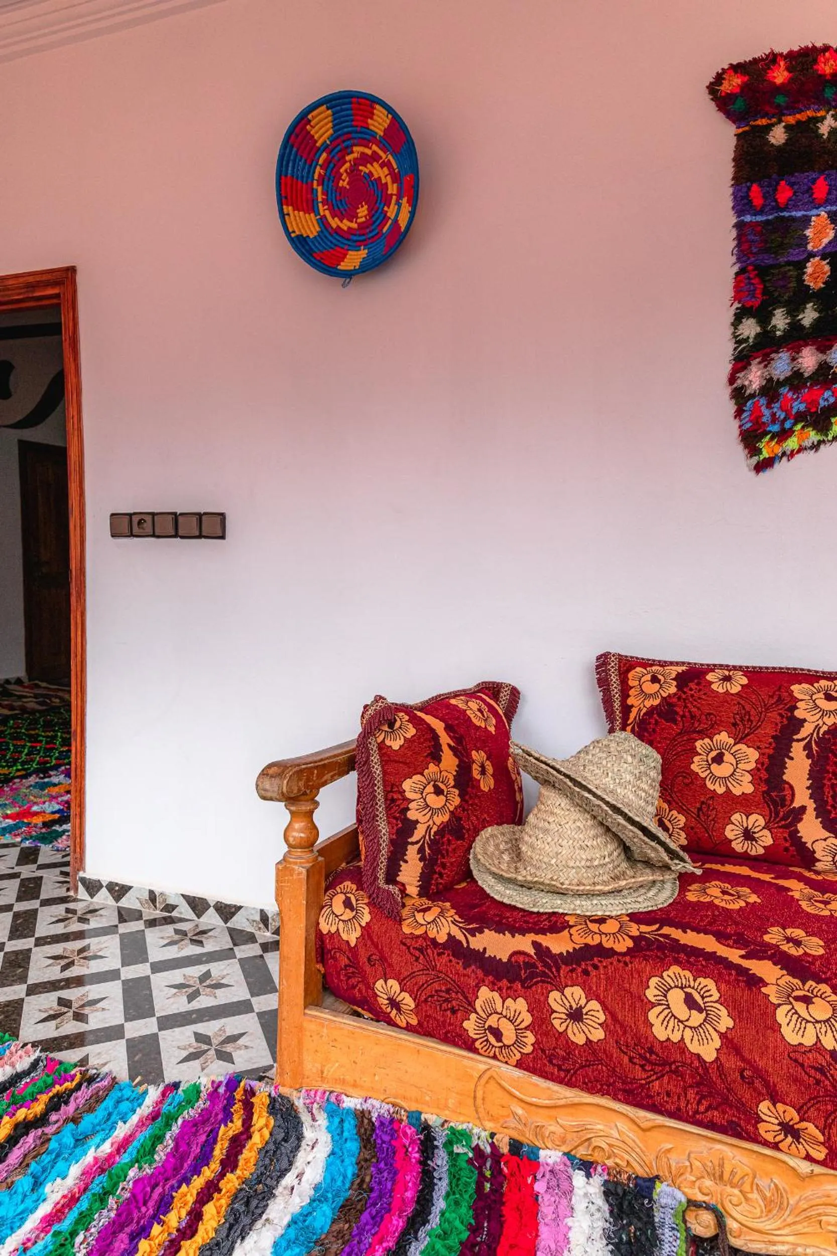 Internal: Not applicable to any particular room, Bed in Amazigh Family Riad