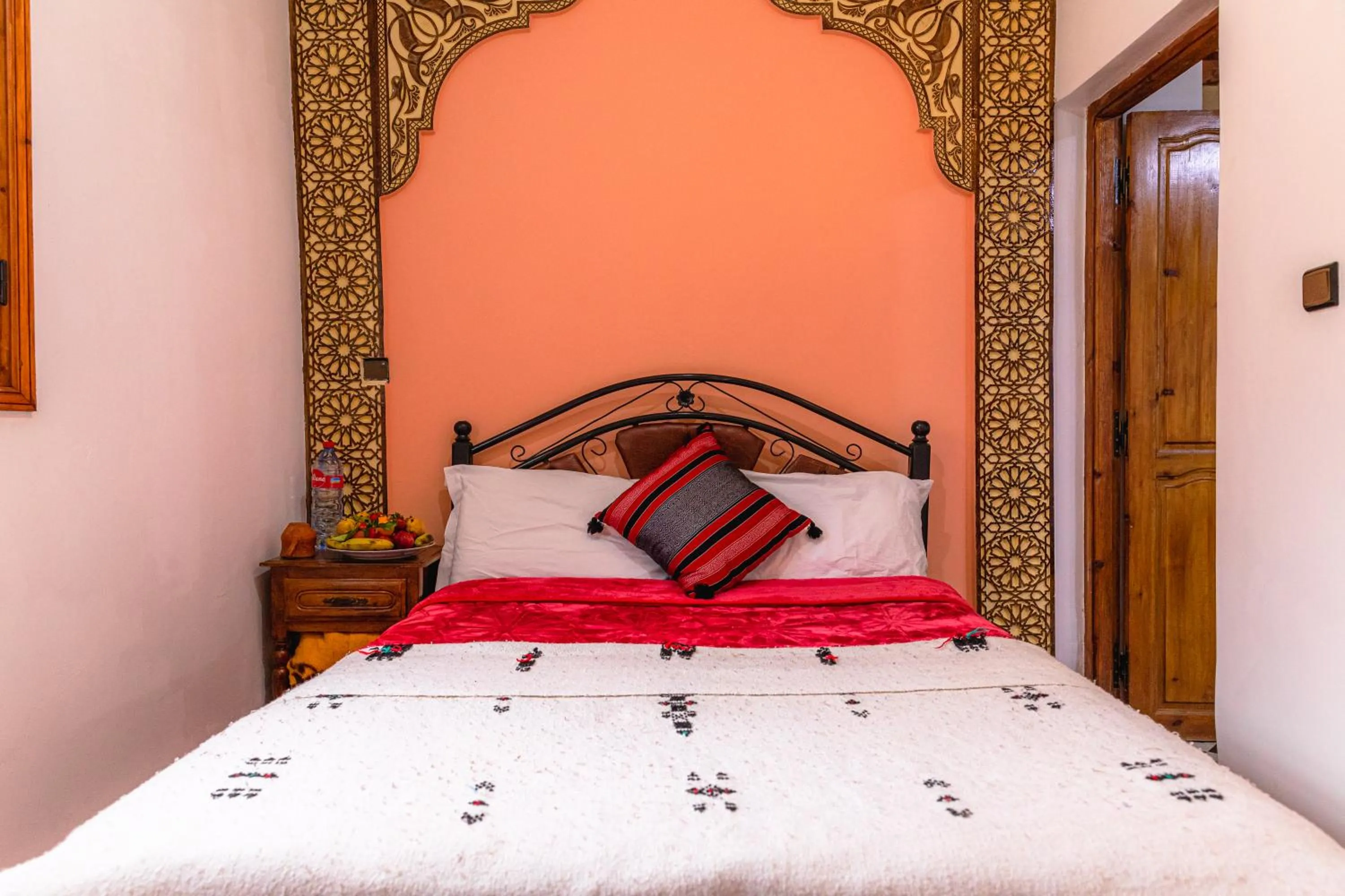 Bed in Amazigh Family Riad