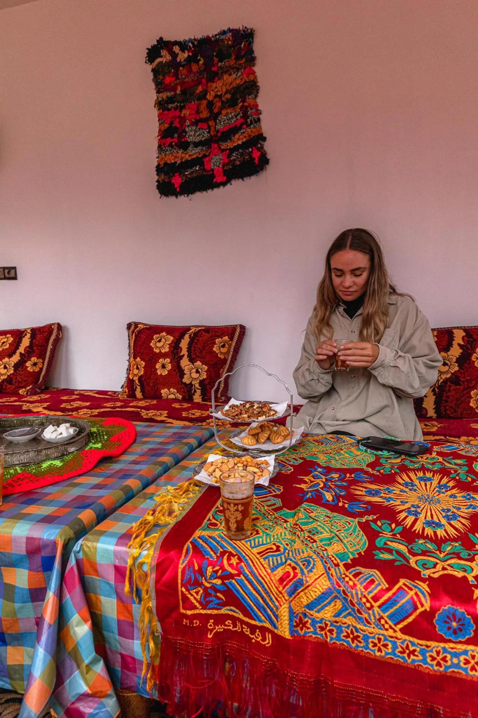 Internal: Not applicable to any particular room, Bed in Amazigh Family Riad