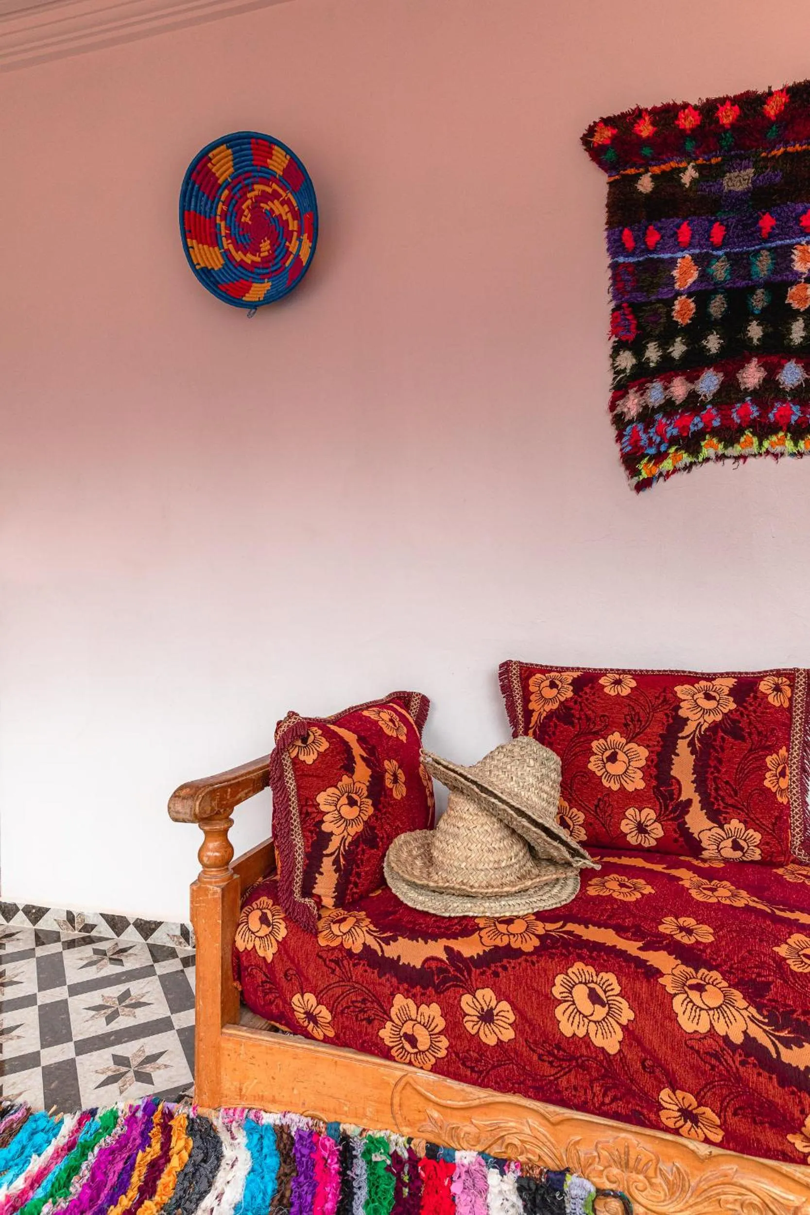 Internal: Not applicable to any particular room, Bed in Amazigh Family Riad
