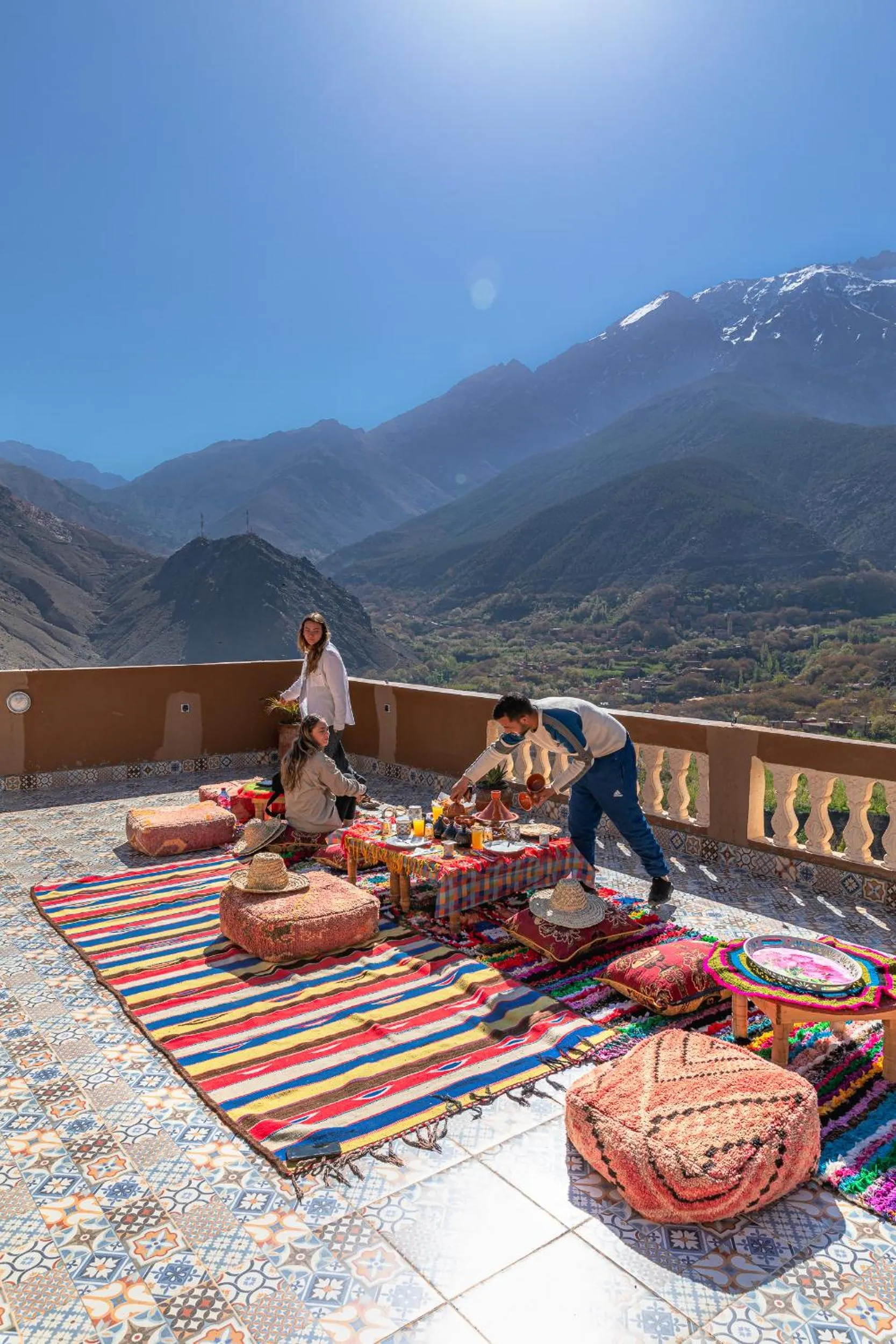 Day in Amazigh Family Riad