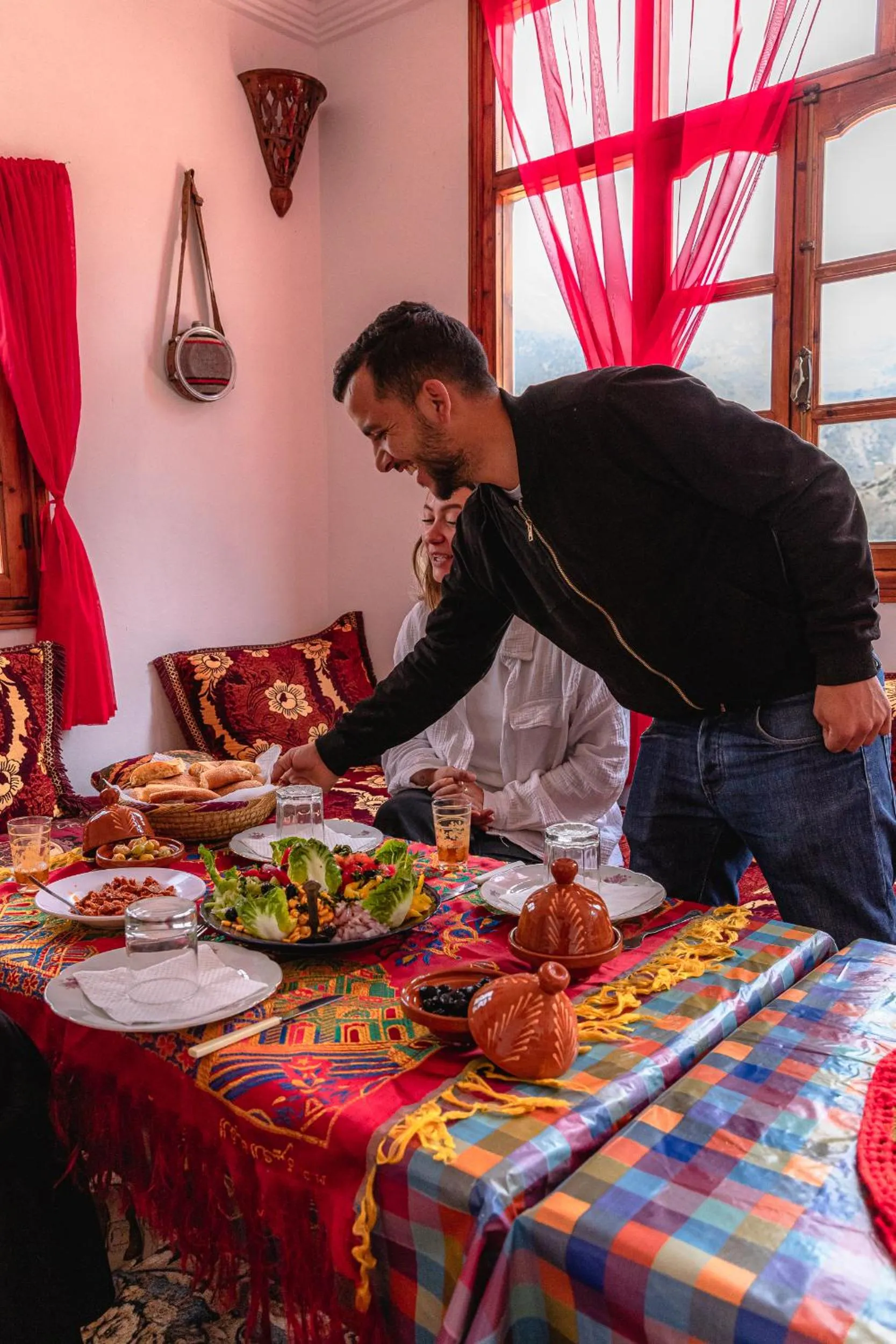 Food in Amazigh Family Riad