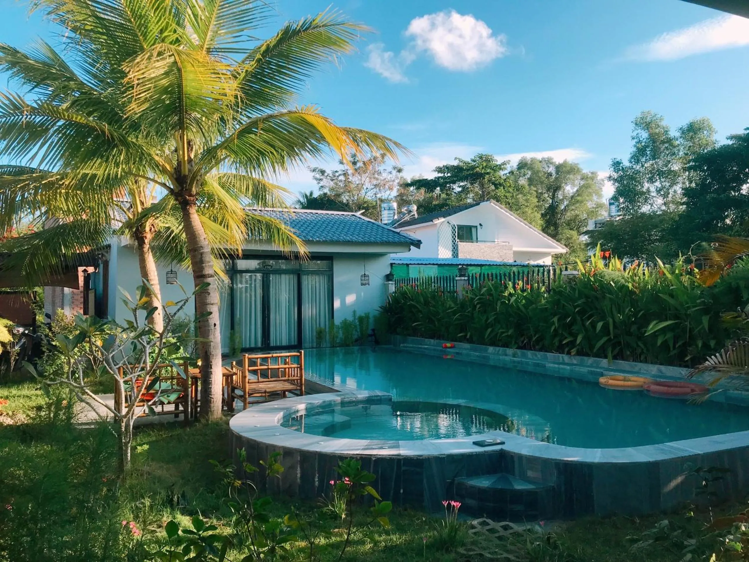 Pool view in Khu Nghỉ Dưỡng Green Bungalow Phu Quoc