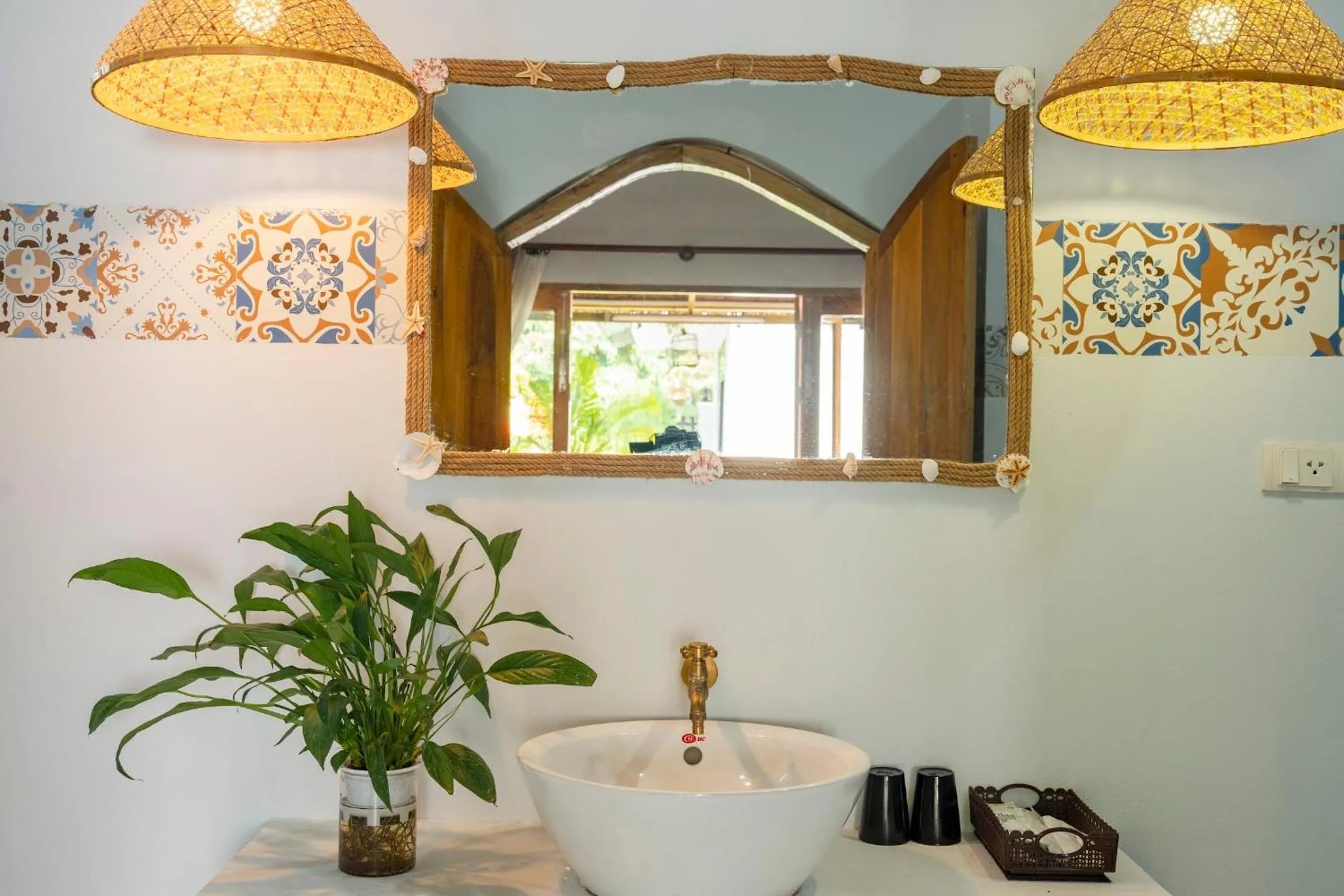 Bathroom in Khu Nghỉ Dưỡng Green Bungalow Phu Quoc