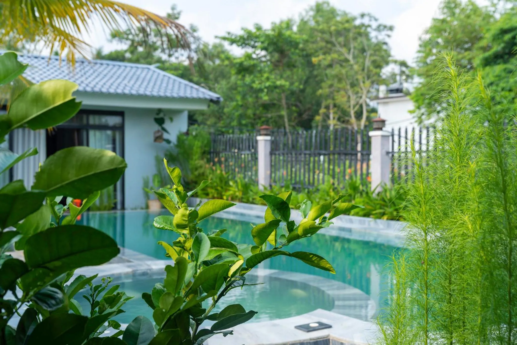 Pool view in Khu Nghỉ Dưỡng Green Bungalow Phu Quoc