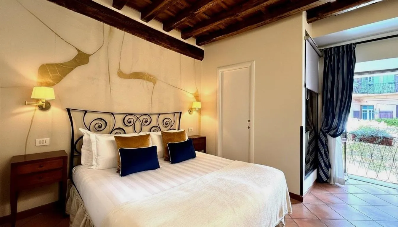 Photo of the whole room, Bed in Le Clarisse Trastevere