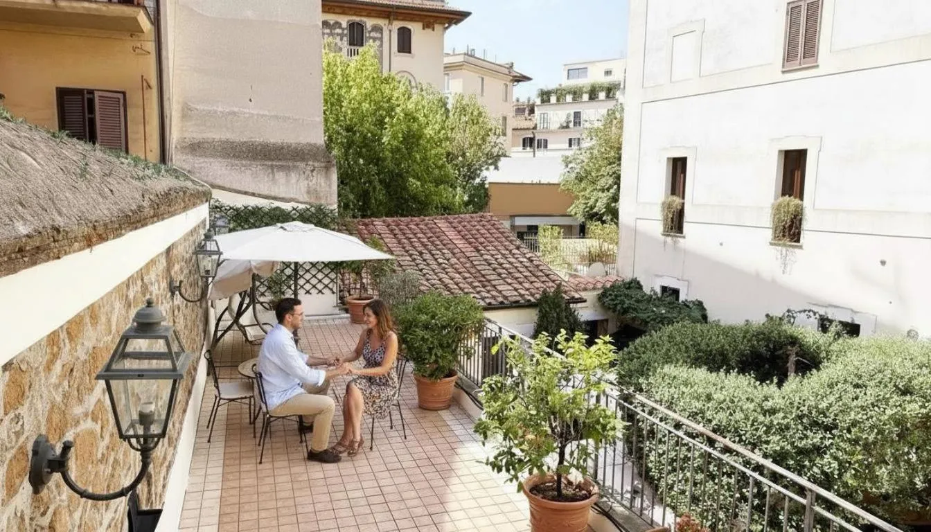 View (from property/room) in Le Clarisse Trastevere