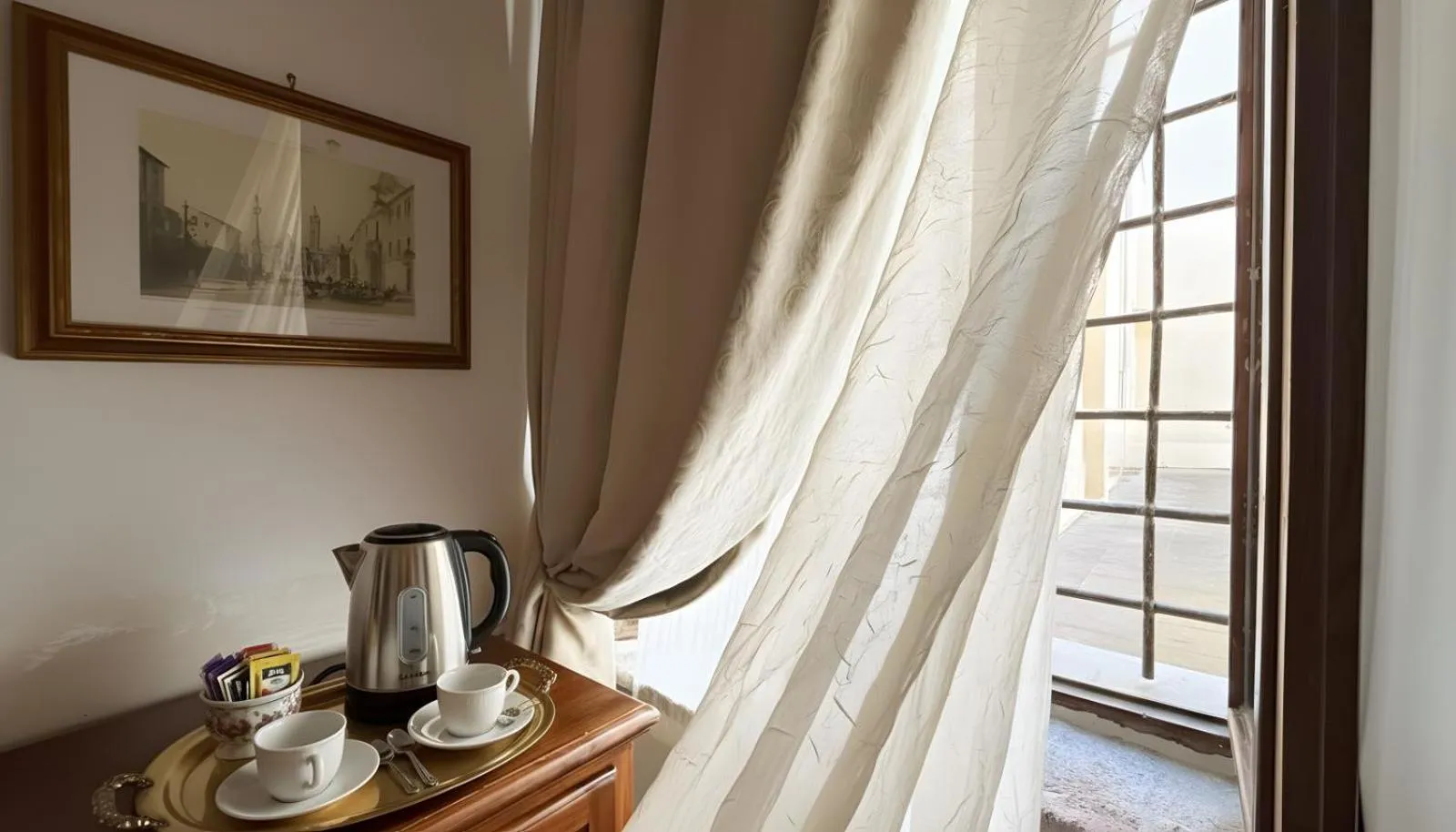 Coffee/tea facilities in Le Clarisse Trastevere