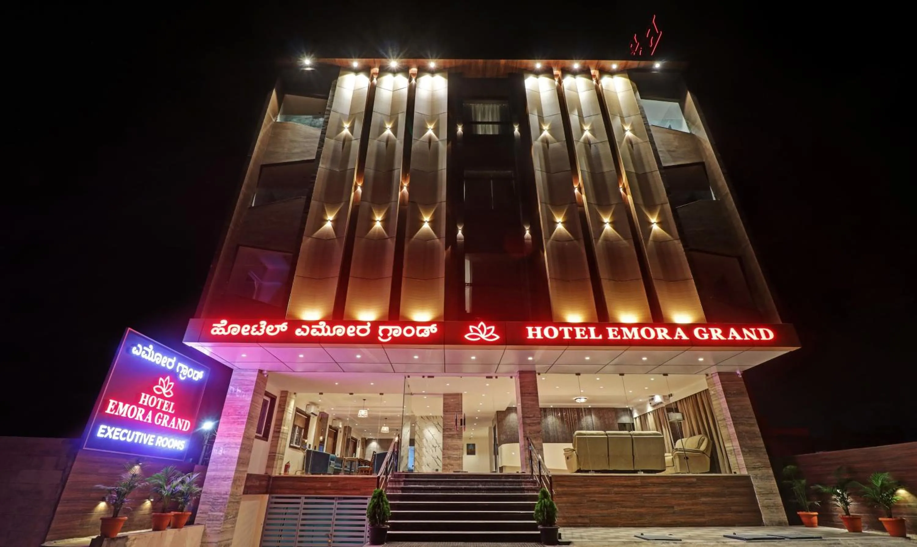 Property building in Treebo Emora Grand