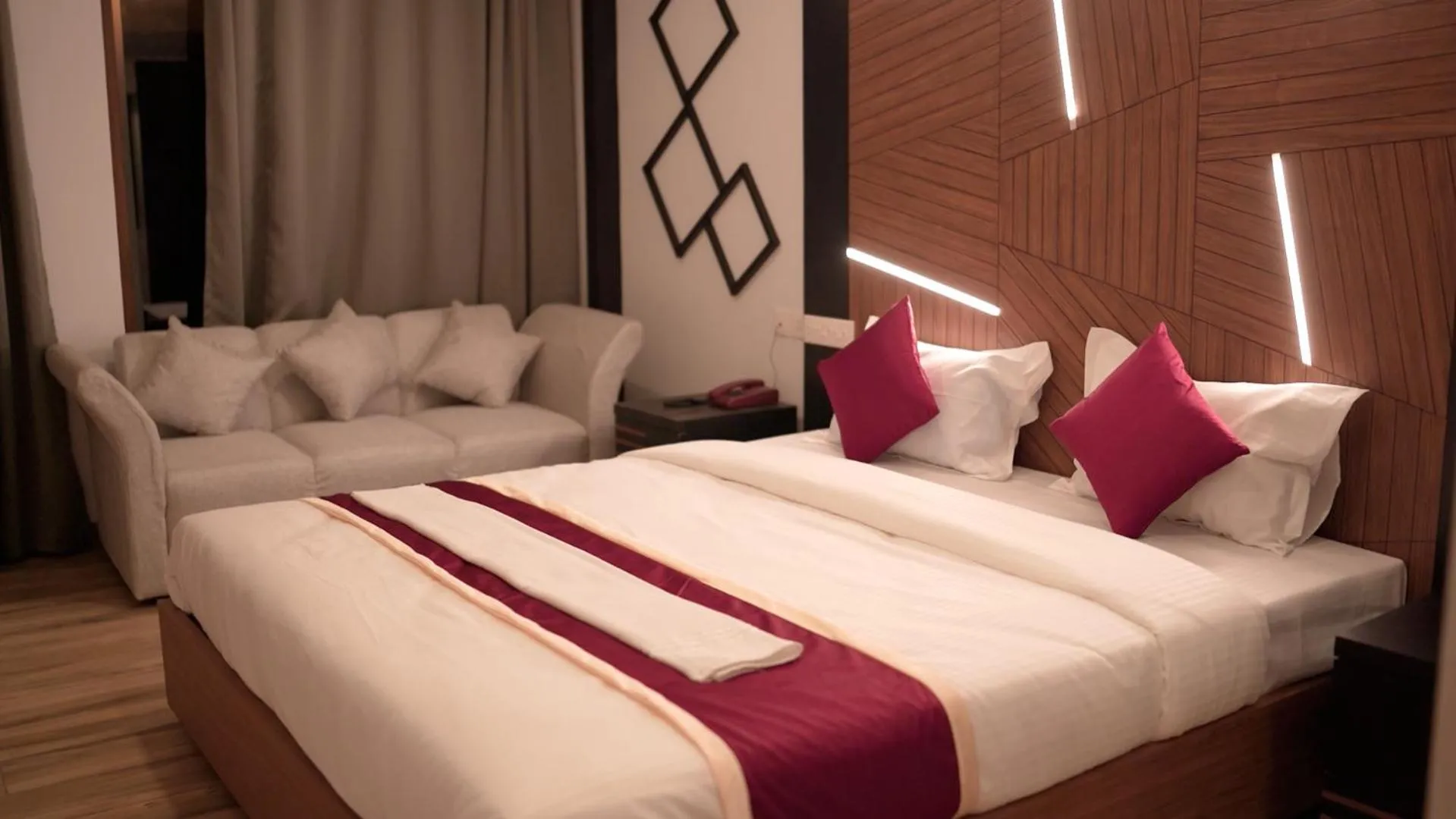 Photo of the whole room, Bed in The Lavender Resort Waynad