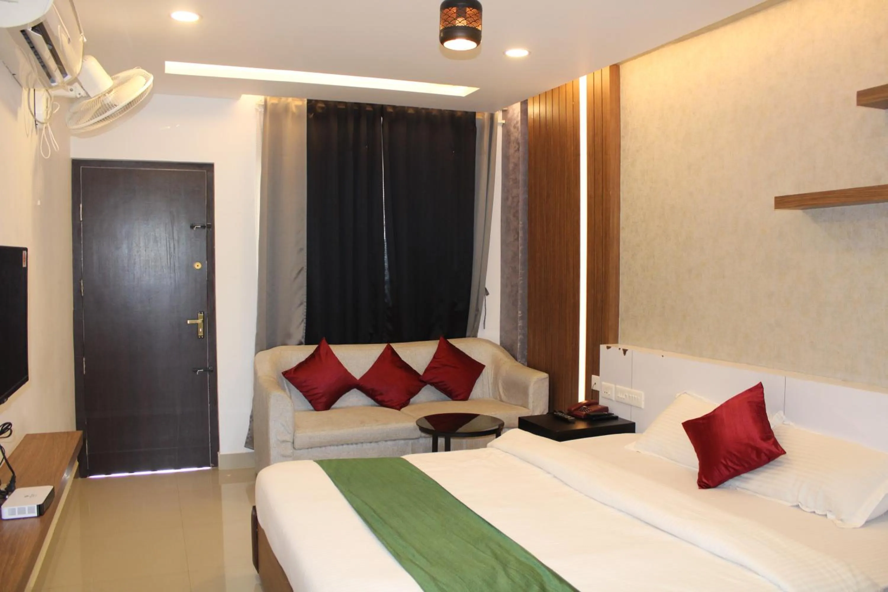 Bedroom, Bed in The Lavender Resort Waynad