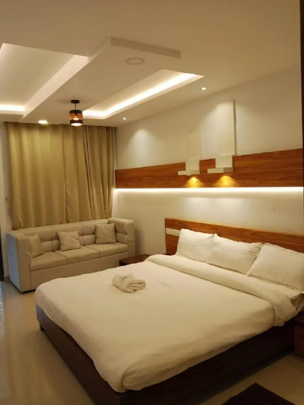 Bedroom, Bed in The Lavender Resort Waynad