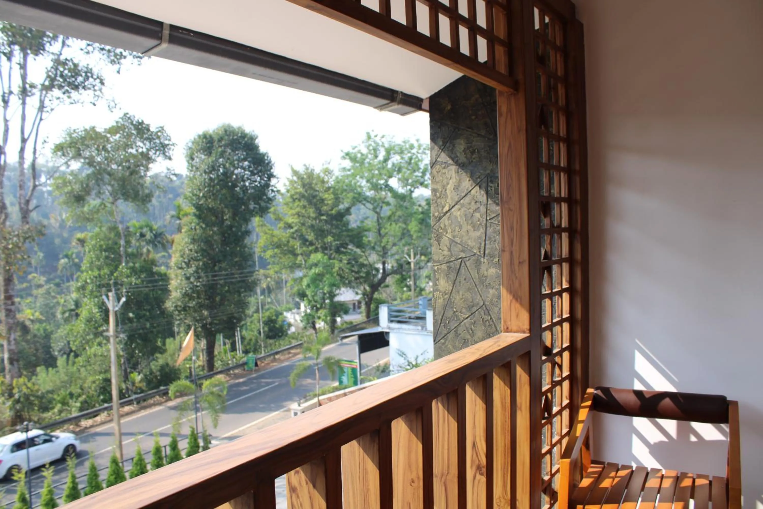 Garden view in The Lavender Resort Waynad