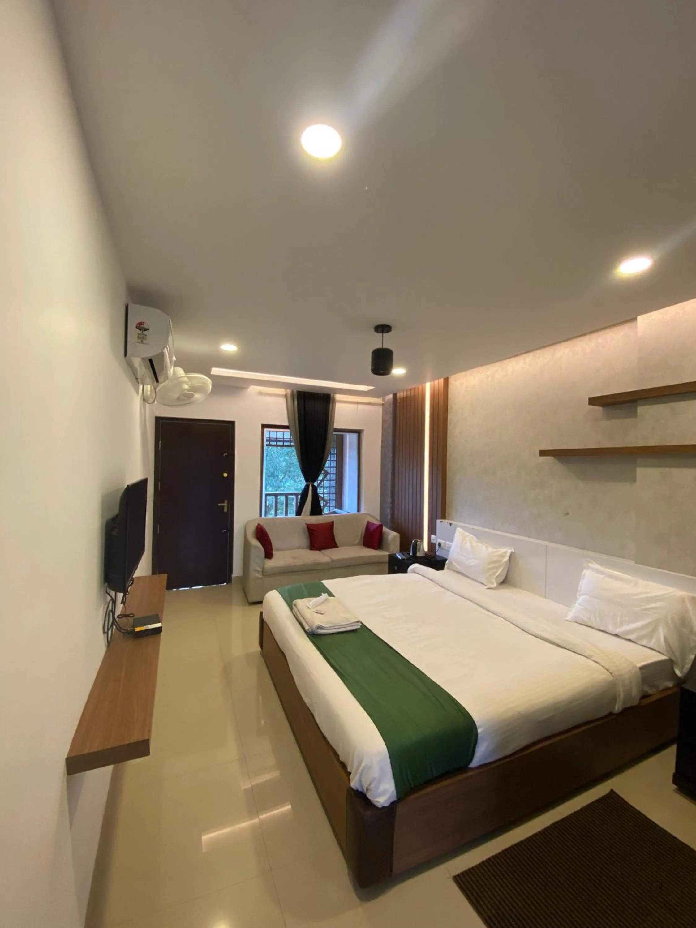 Bedroom, Bed in The Lavender Resort Waynad