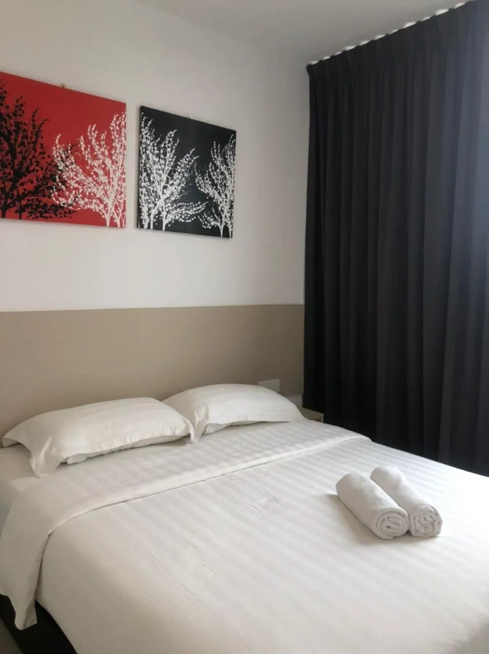 Bed in M Design Hotel@KLIA,Sepang