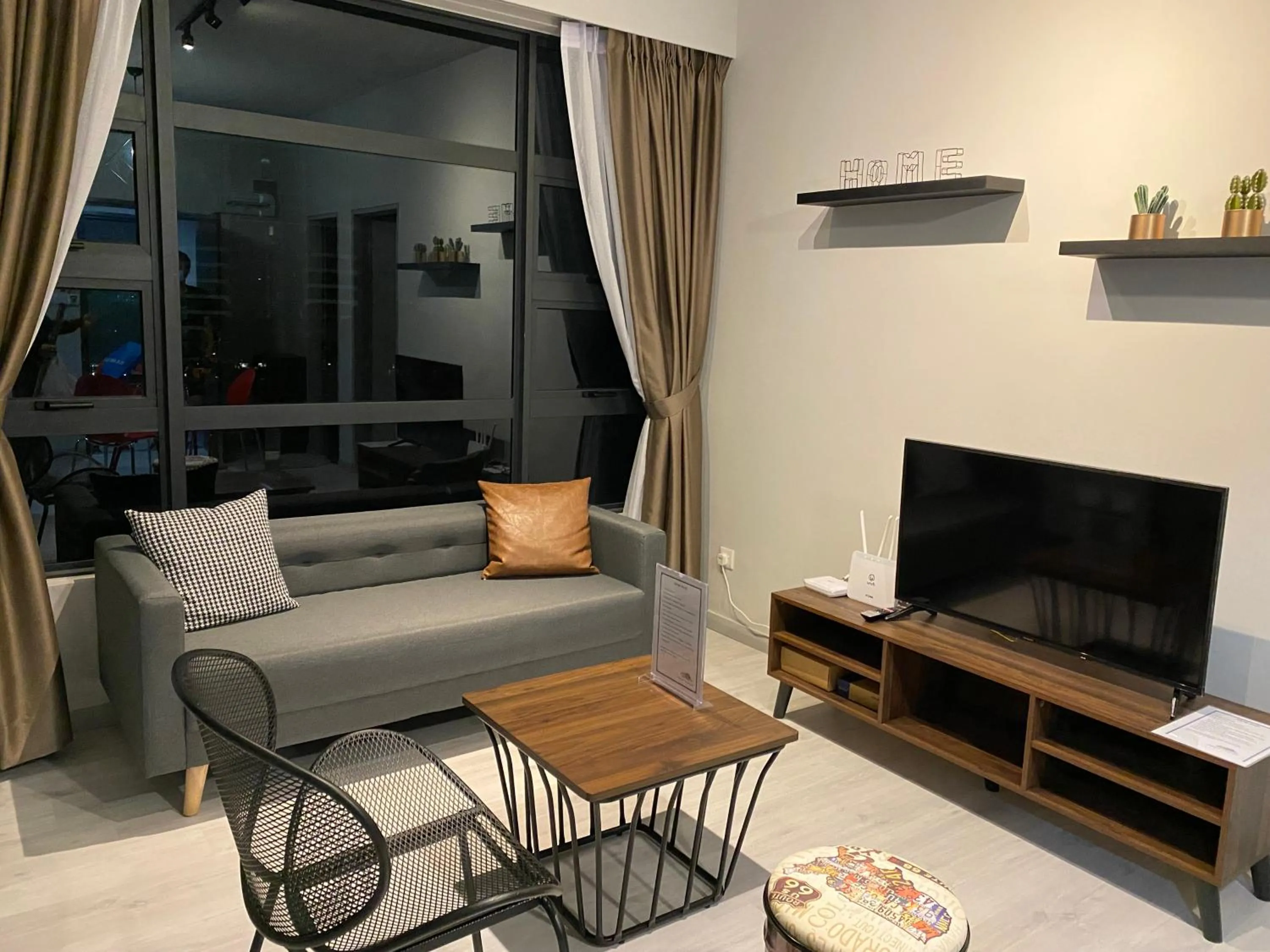 Living room in Alawa @ Jesselton Quay Kota Kinabalu