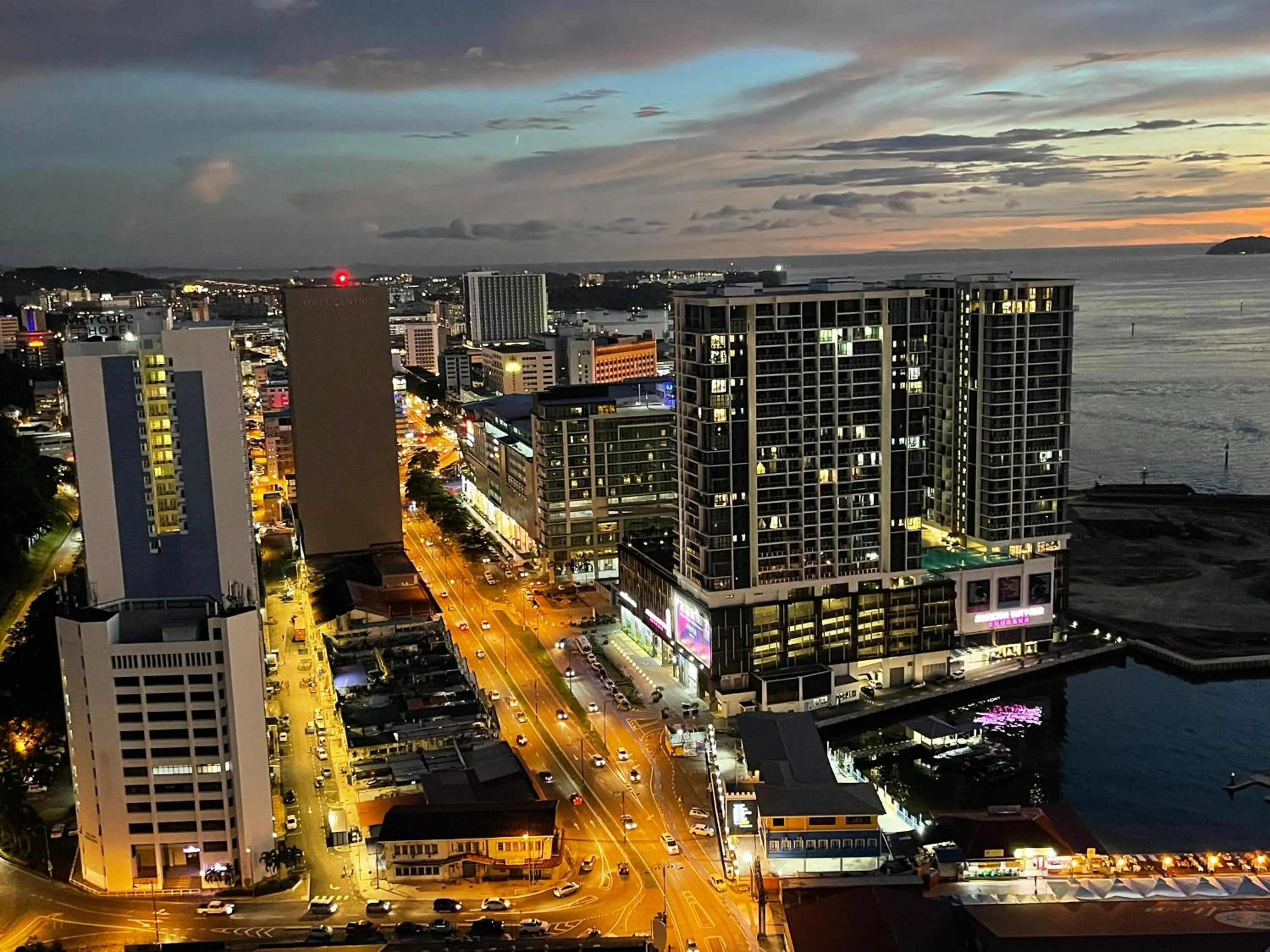 City view in Alawa @ Jesselton Quay Kota Kinabalu