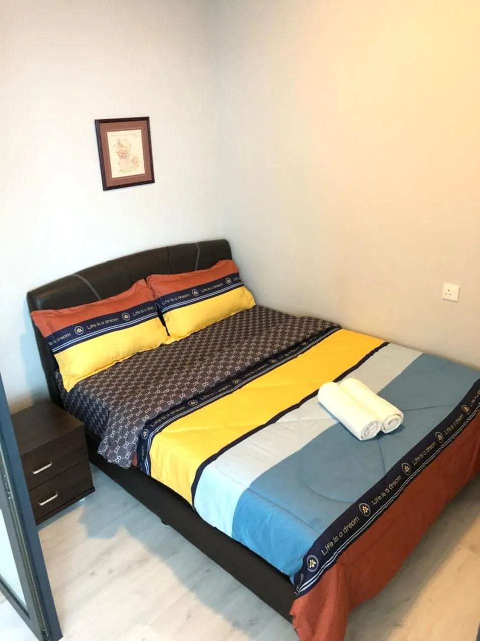 Bedroom, Bed in Alawa @ Jesselton Quay Kota Kinabalu