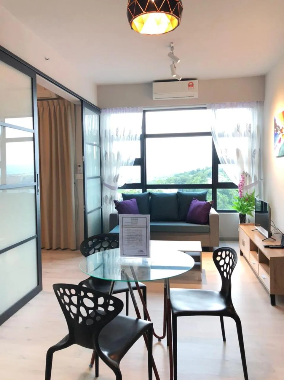 Living room in Alawa @ Jesselton Quay Kota Kinabalu