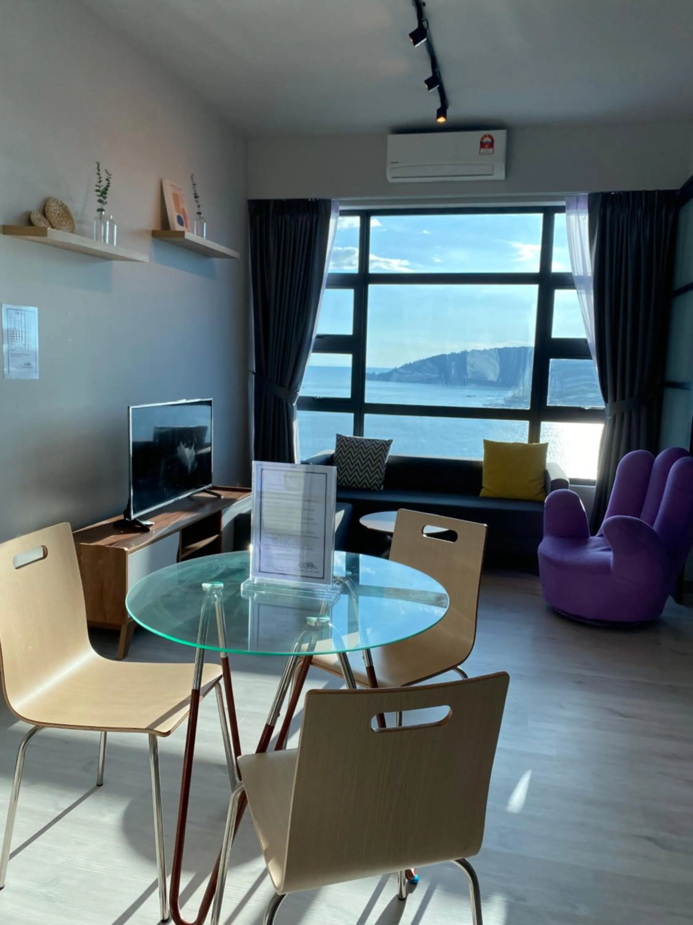 Living room in Alawa @ Jesselton Quay Kota Kinabalu