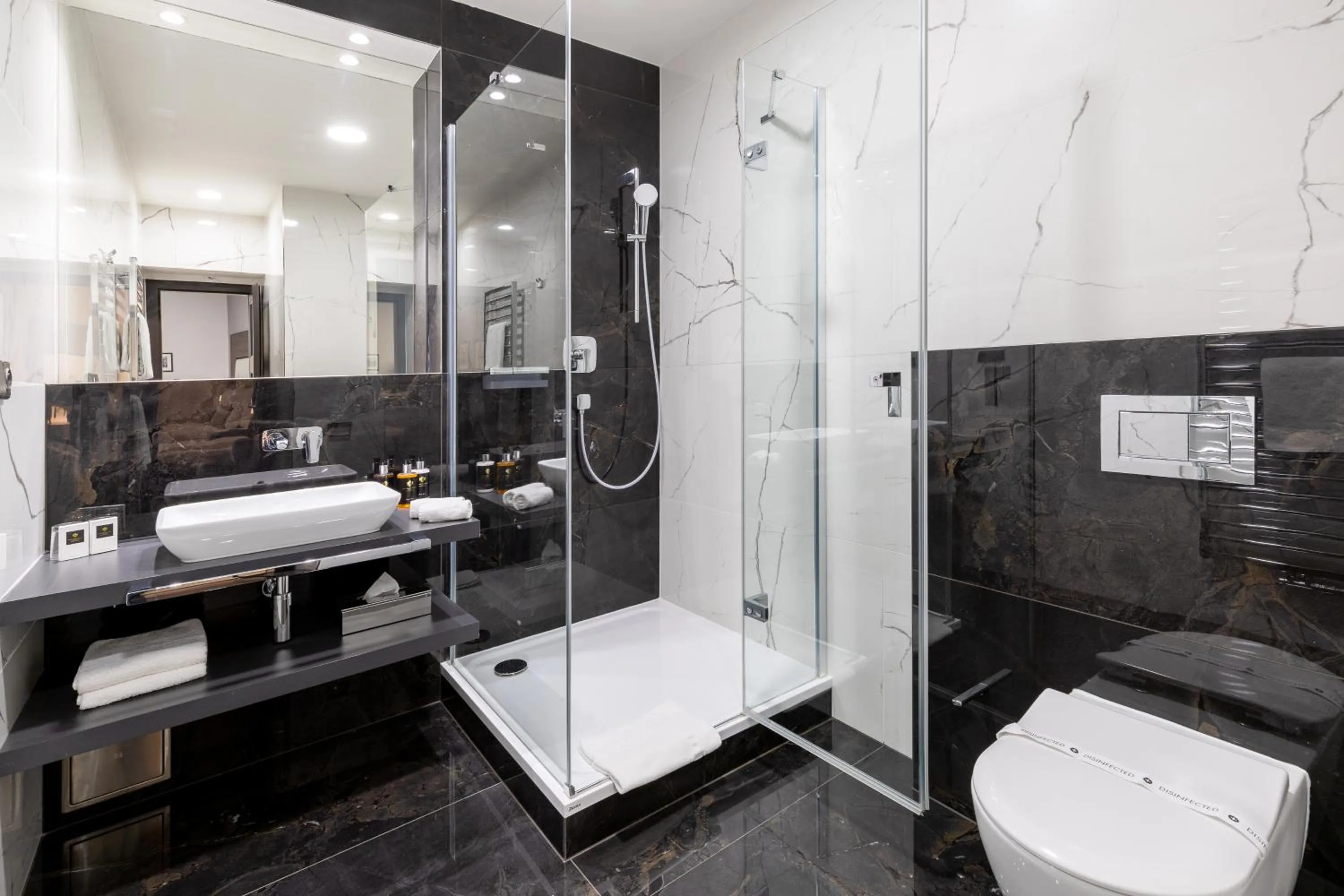 Shower in Hotel Ikona