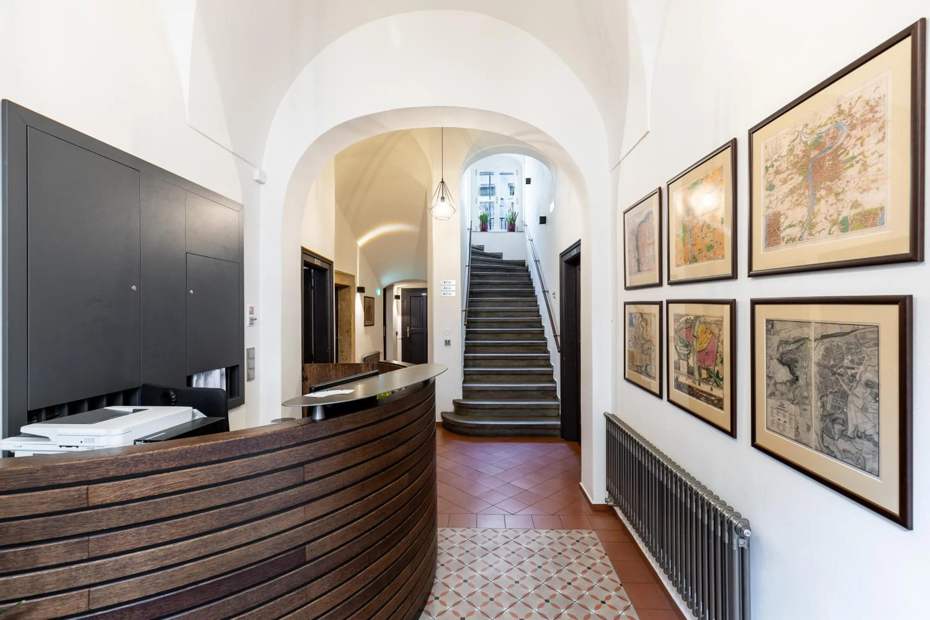 Lobby or reception in Hotel Ikona