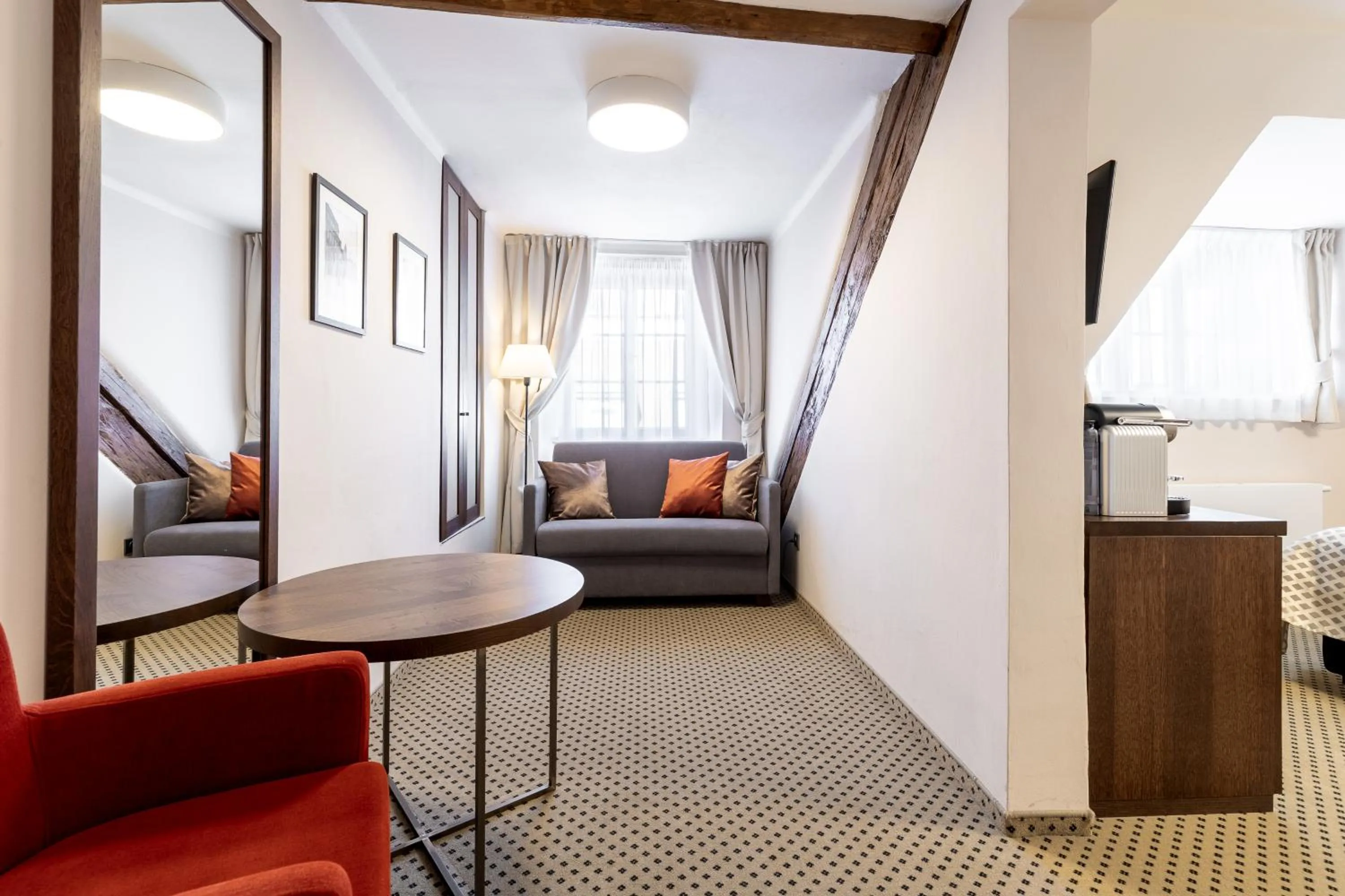 Seating area in Hotel Ikona