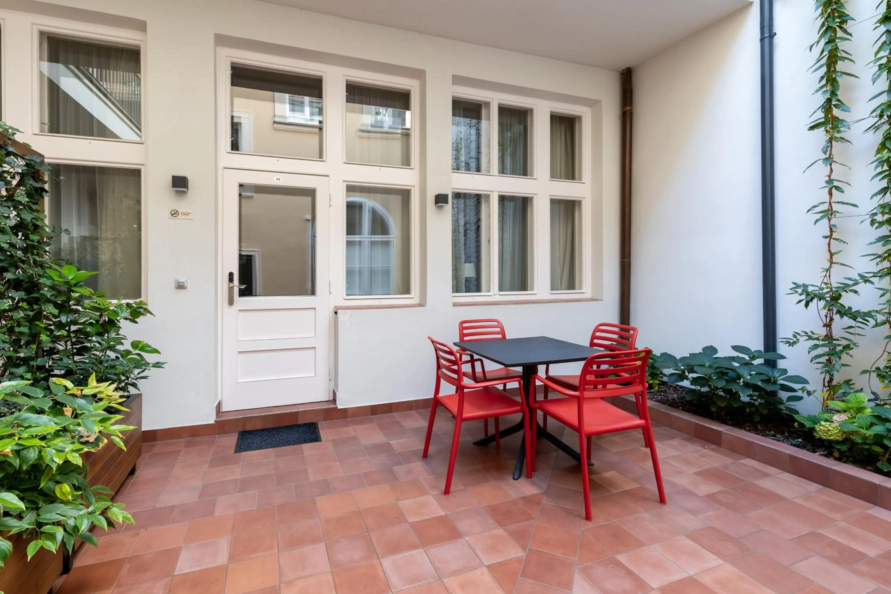 Patio in Hotel Ikona