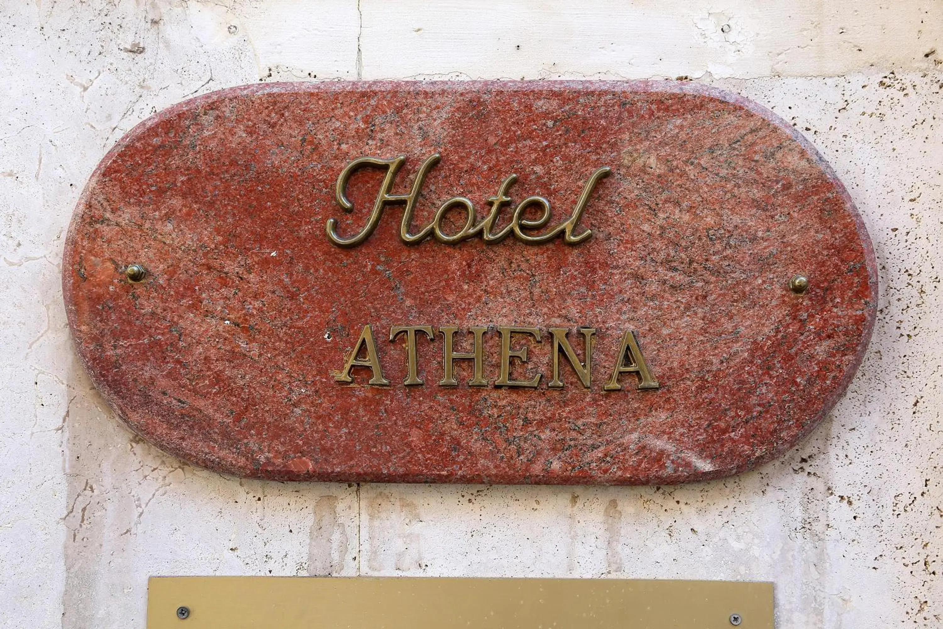 Facade/entrance in Albergo Athena Facade/entrance in Albergo Athena