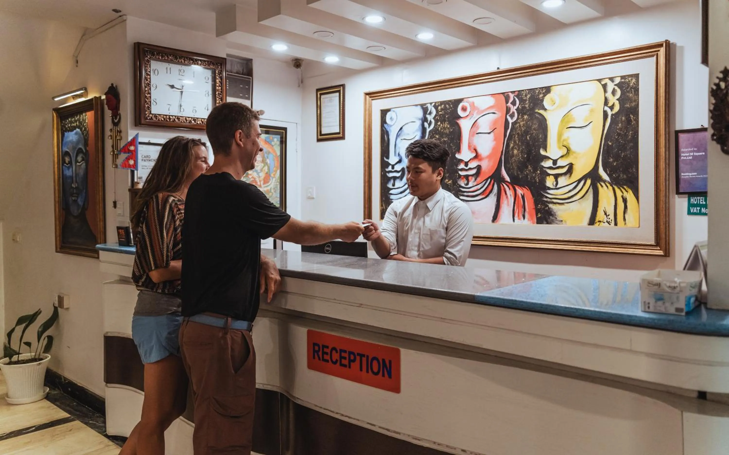 Lobby or reception in Hotel M Square Pvt.Ltd