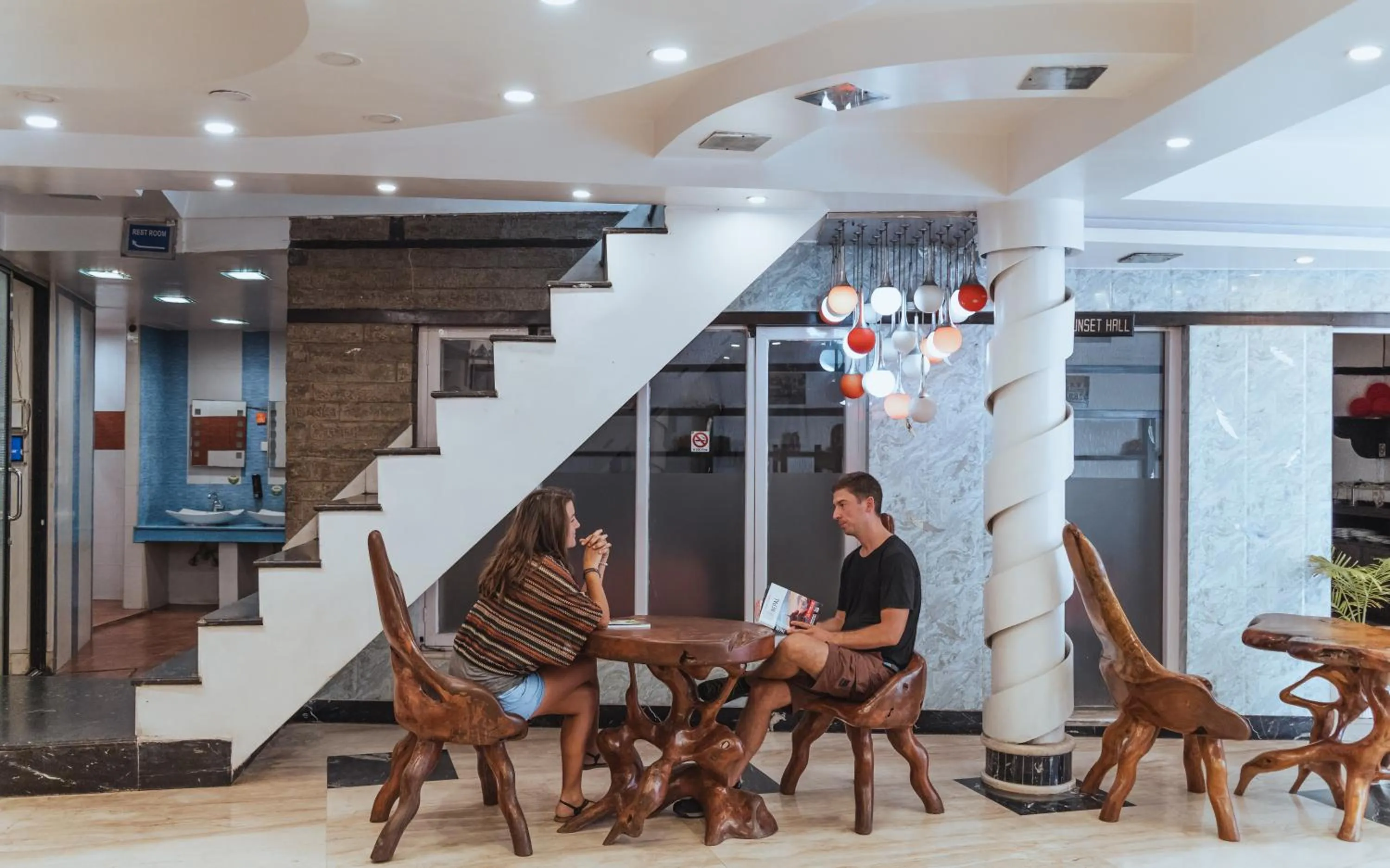 Lobby or reception in Hotel M Square Pvt.Ltd