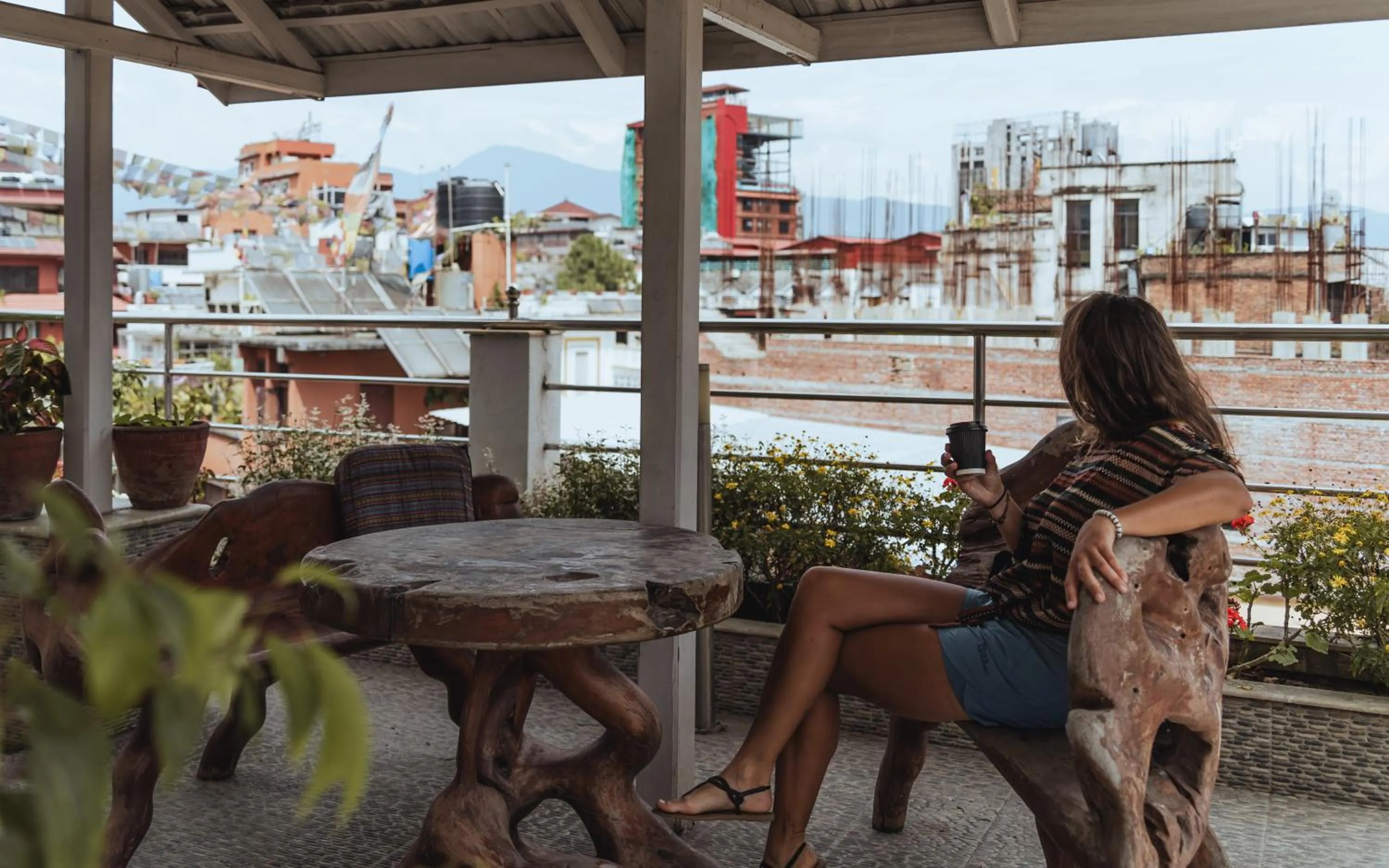 Balcony/Terrace in Hotel M Square Pvt.Ltd