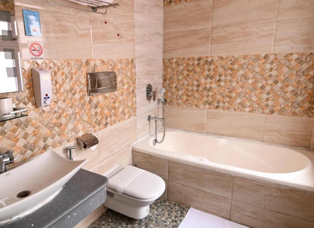 Shower in Hotel M Square Pvt.Ltd
